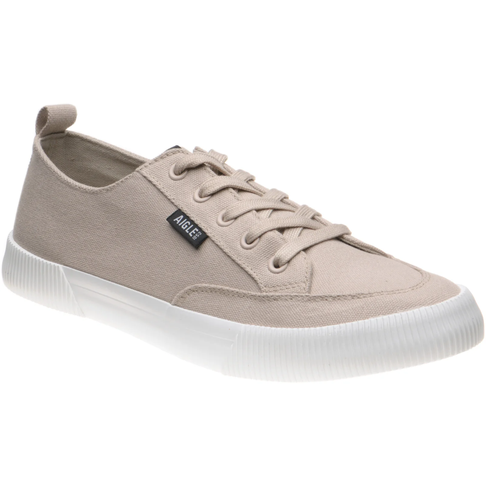 Aigle Tamarix mens rubber-soled Derby shoes in sable