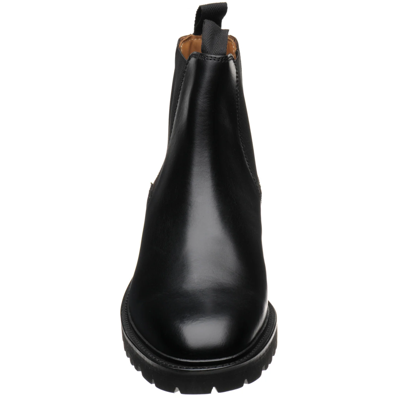 Barker Camborne mens rubber-soled Chelsea boots in black calf - Image 2
