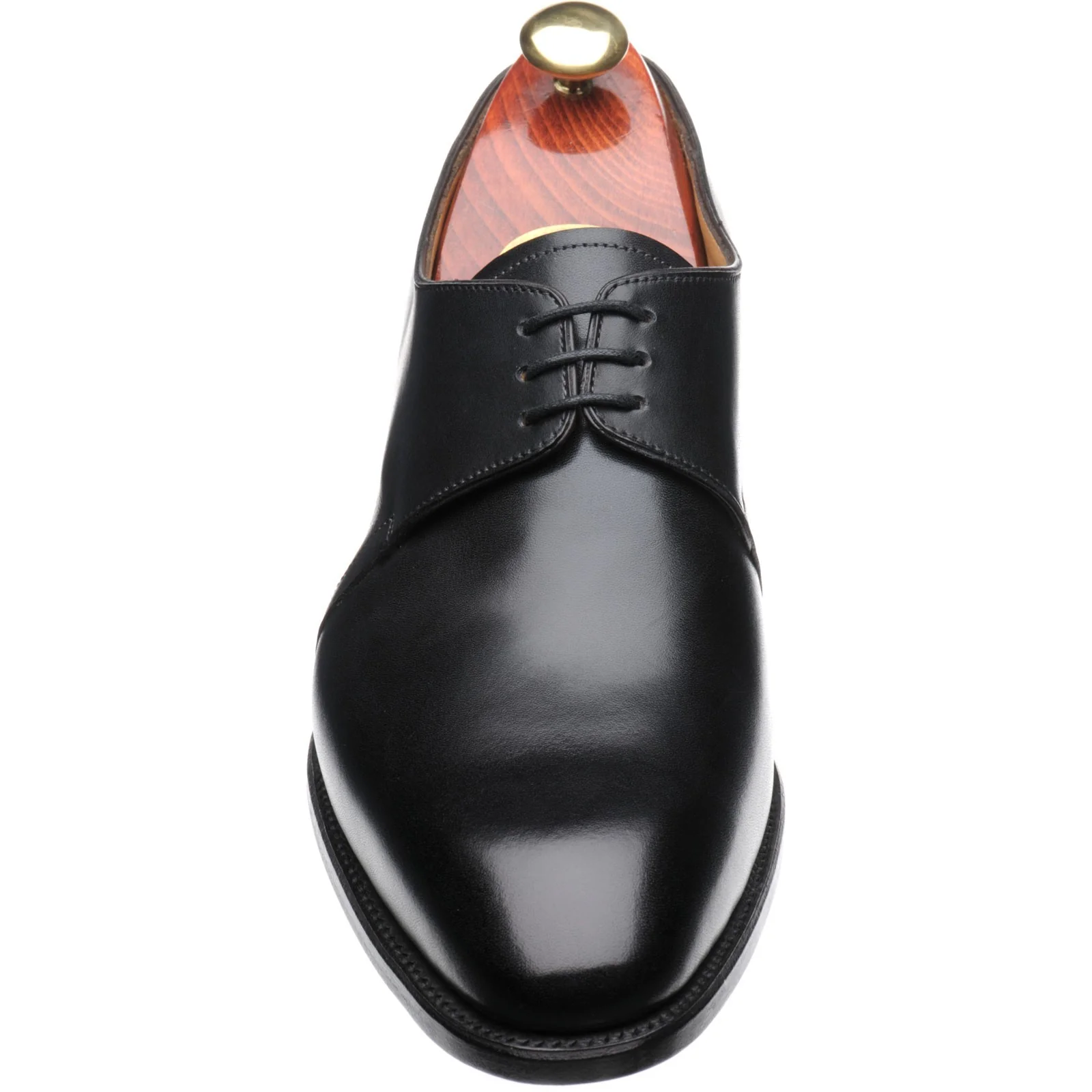 Carlos Santos 7201 mens Derby shoes in black shadow - Image 2