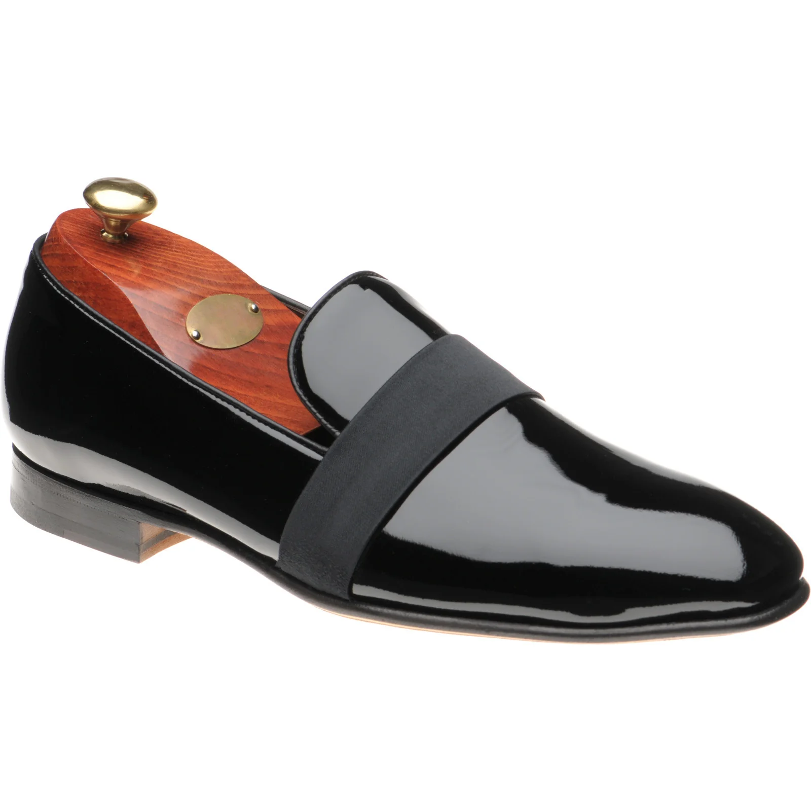 Carlos Santos 9110 mens loafers in black patent
