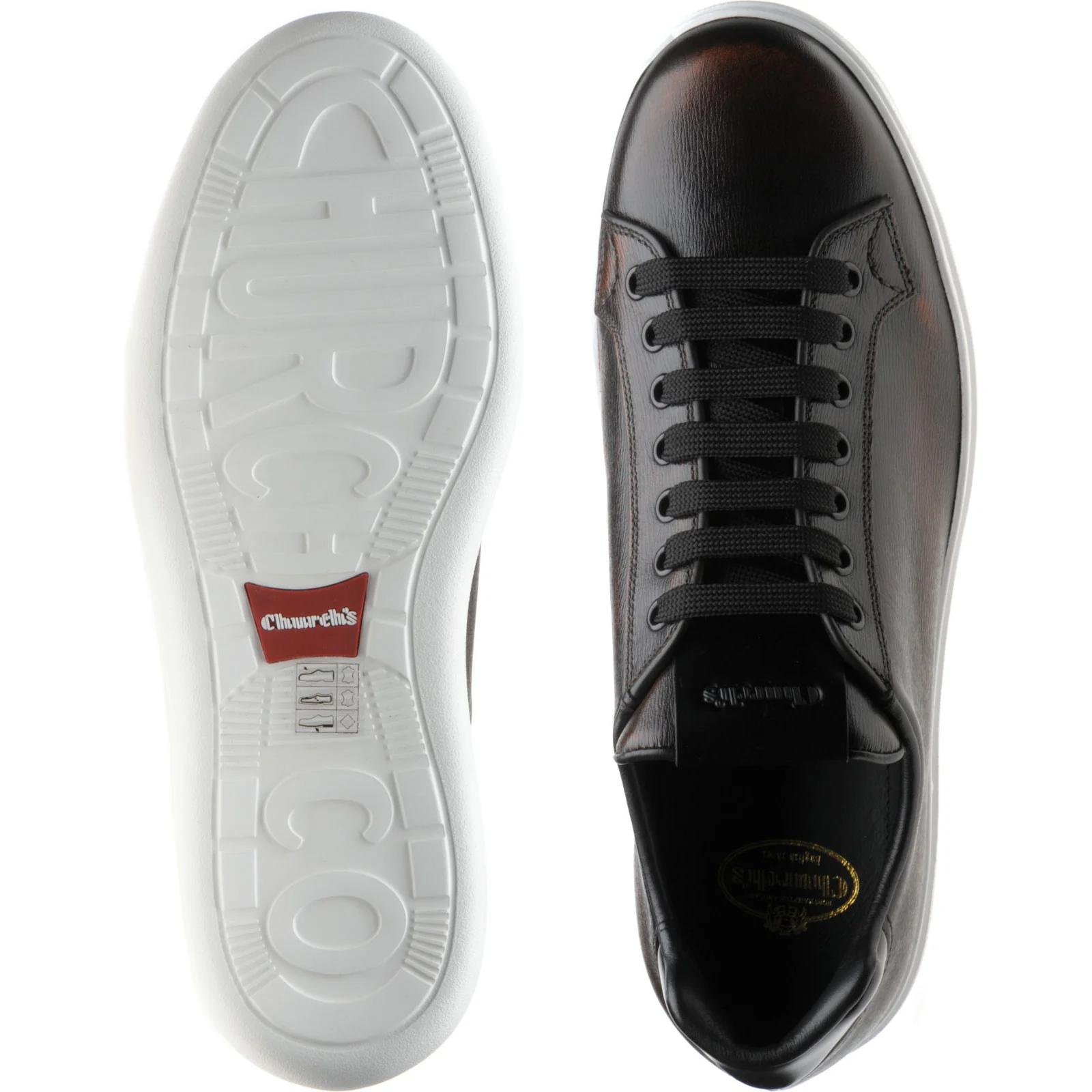Church Boland Plus 2 mens rubber-soled in brandy - Image 3