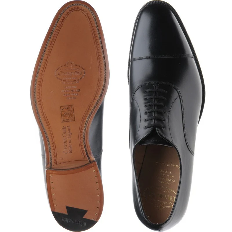 Church Dubai mens Oxfords in black calf - Image 3