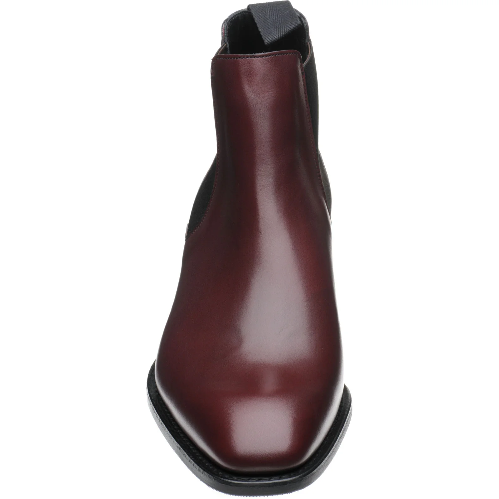 Church Prenton mens rubber-soled Chelsea boots in burgundy calf - Image 2