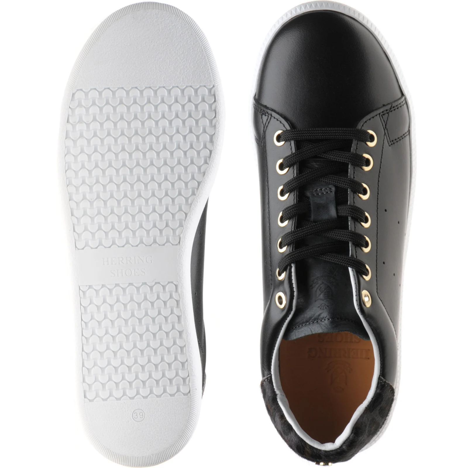 Herring Athena ladies rubber-soled in black - Image 3