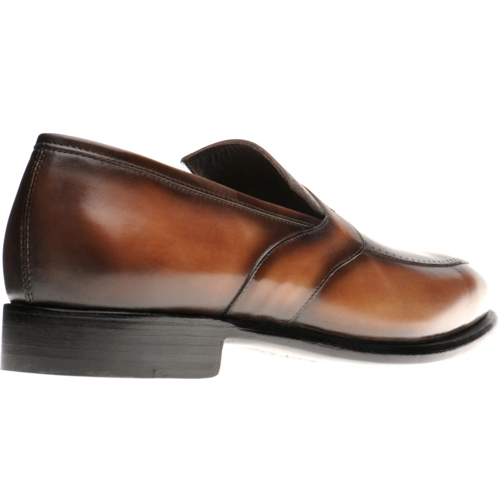 Herring Belmont mens loafers in chestnut calf - Image 4