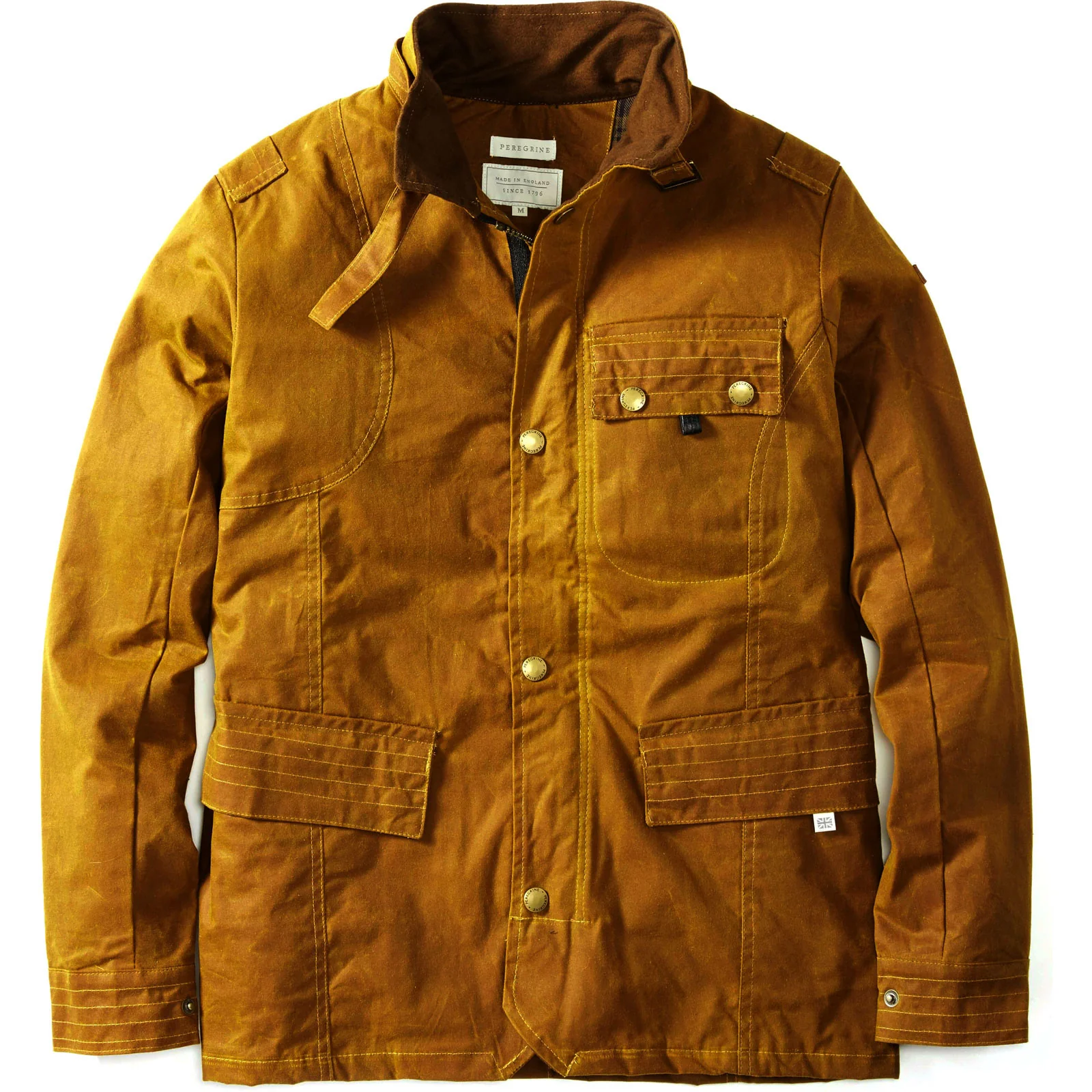 Herring Bexley Jacket by Peregrine in mustard