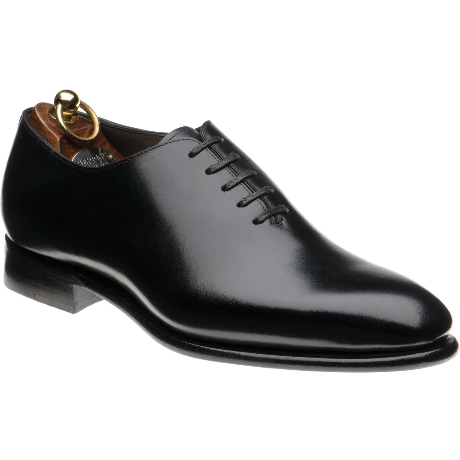 Herring Chaucer II mens Oxfords in black calf