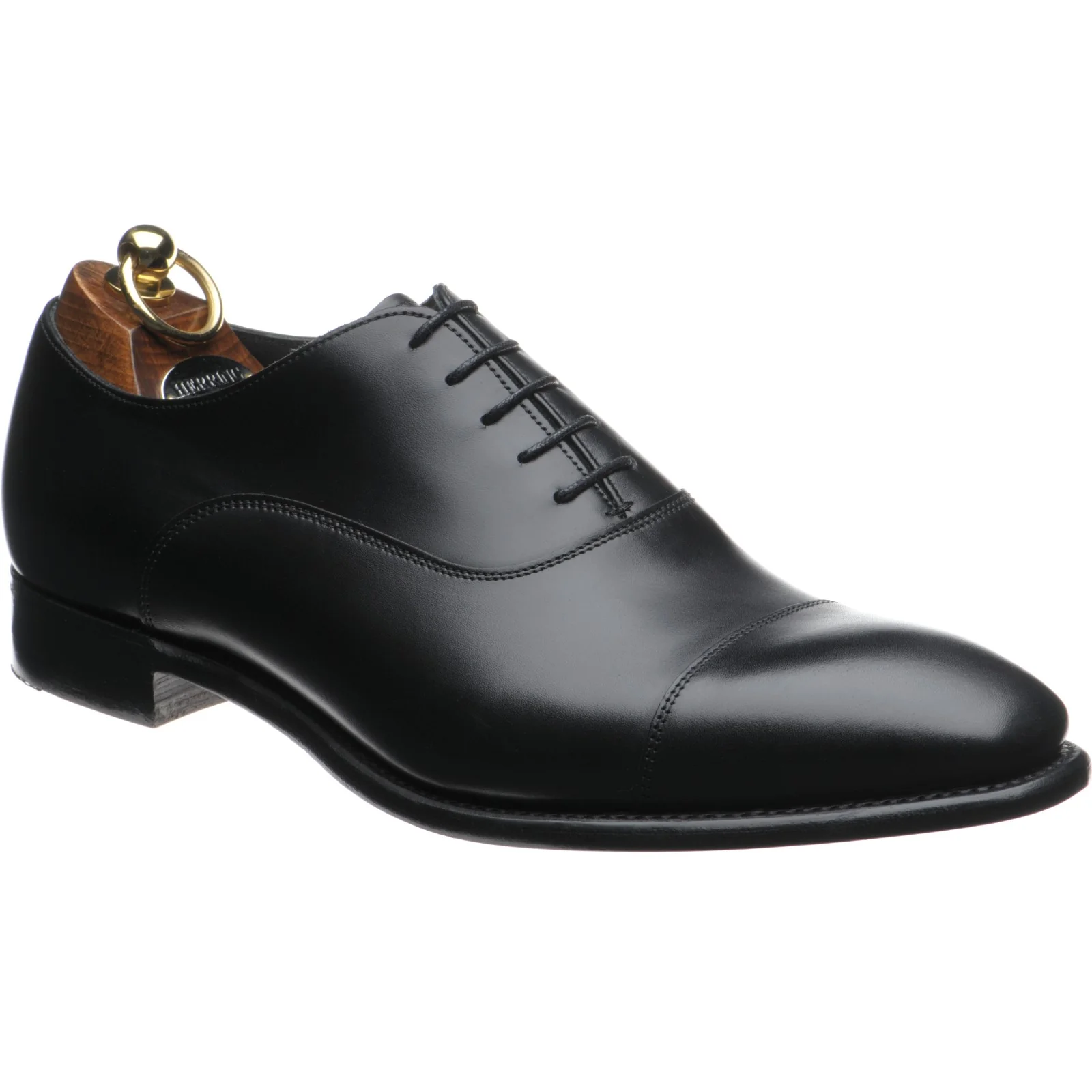 Herring Churchill II mens Oxfords in black calf
