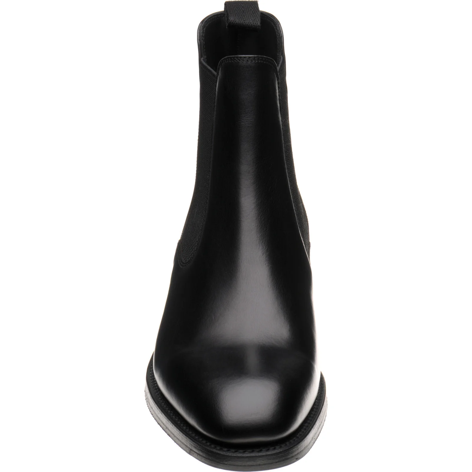 Herring Coltham mens hybrid-soled Chelsea boots in black calf - Image 2