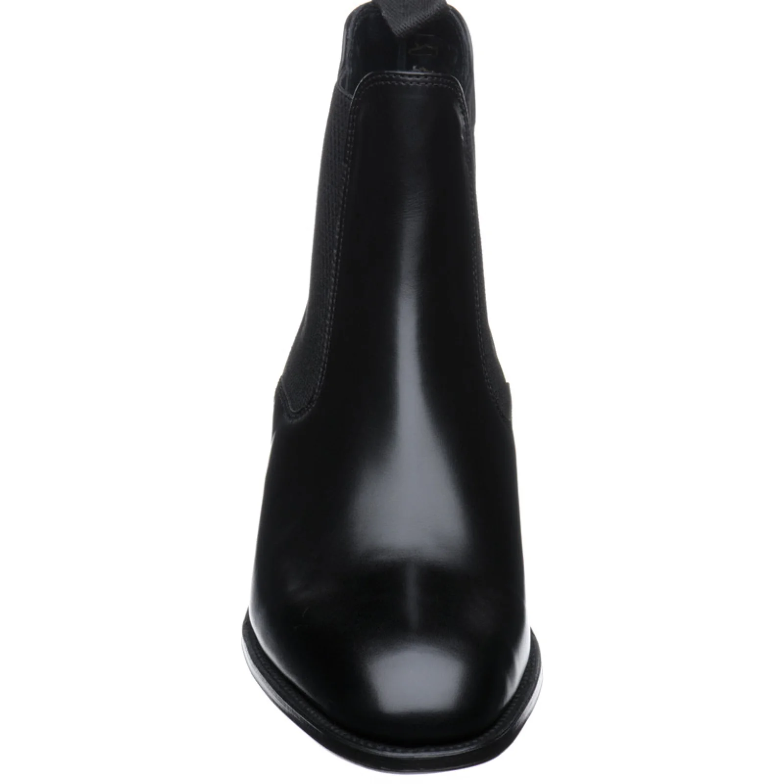 Herring Coltham mens hybrid-soled Chelsea boots in black calf (second) - Image 2