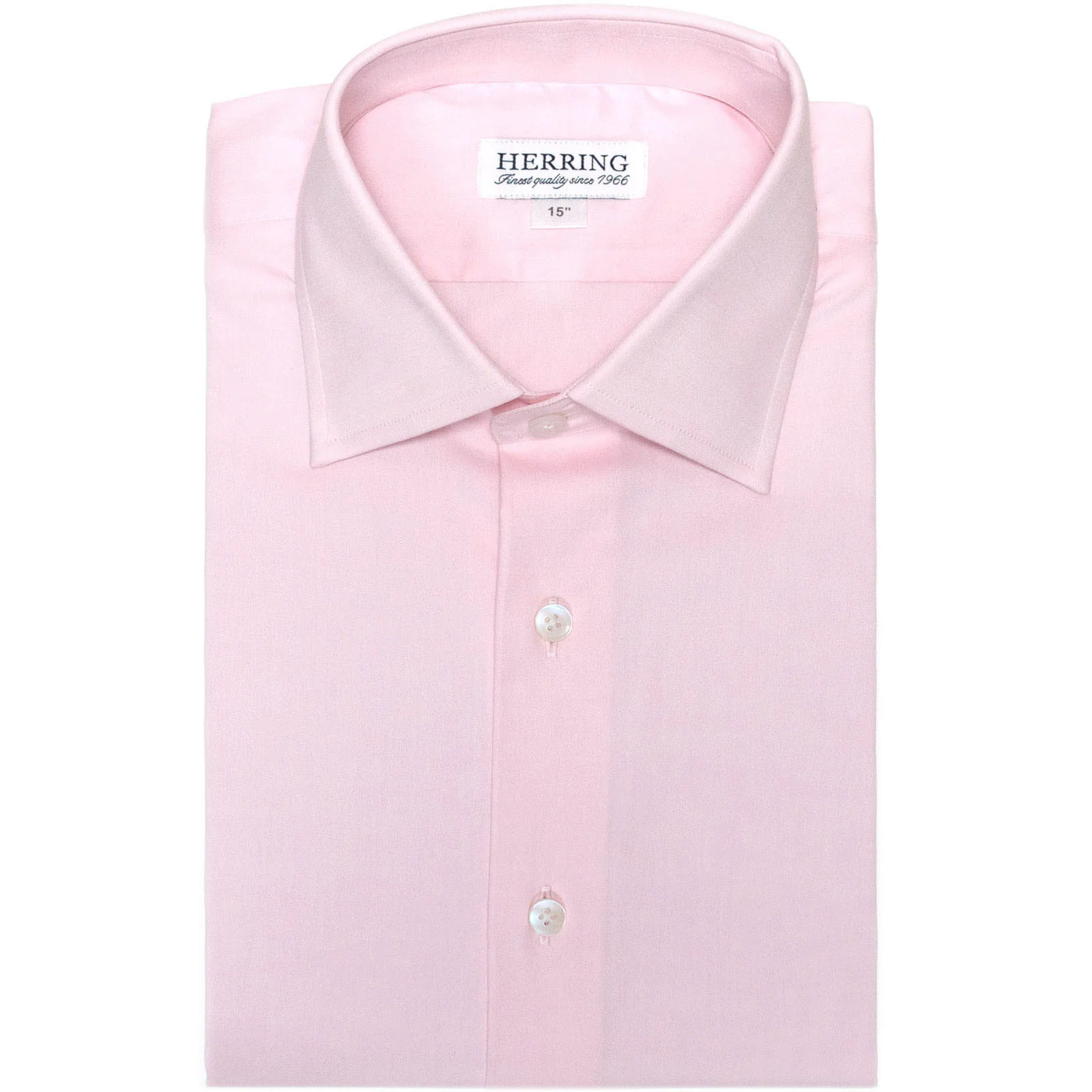 Herring Crispin Double Cuff Shirt in pink