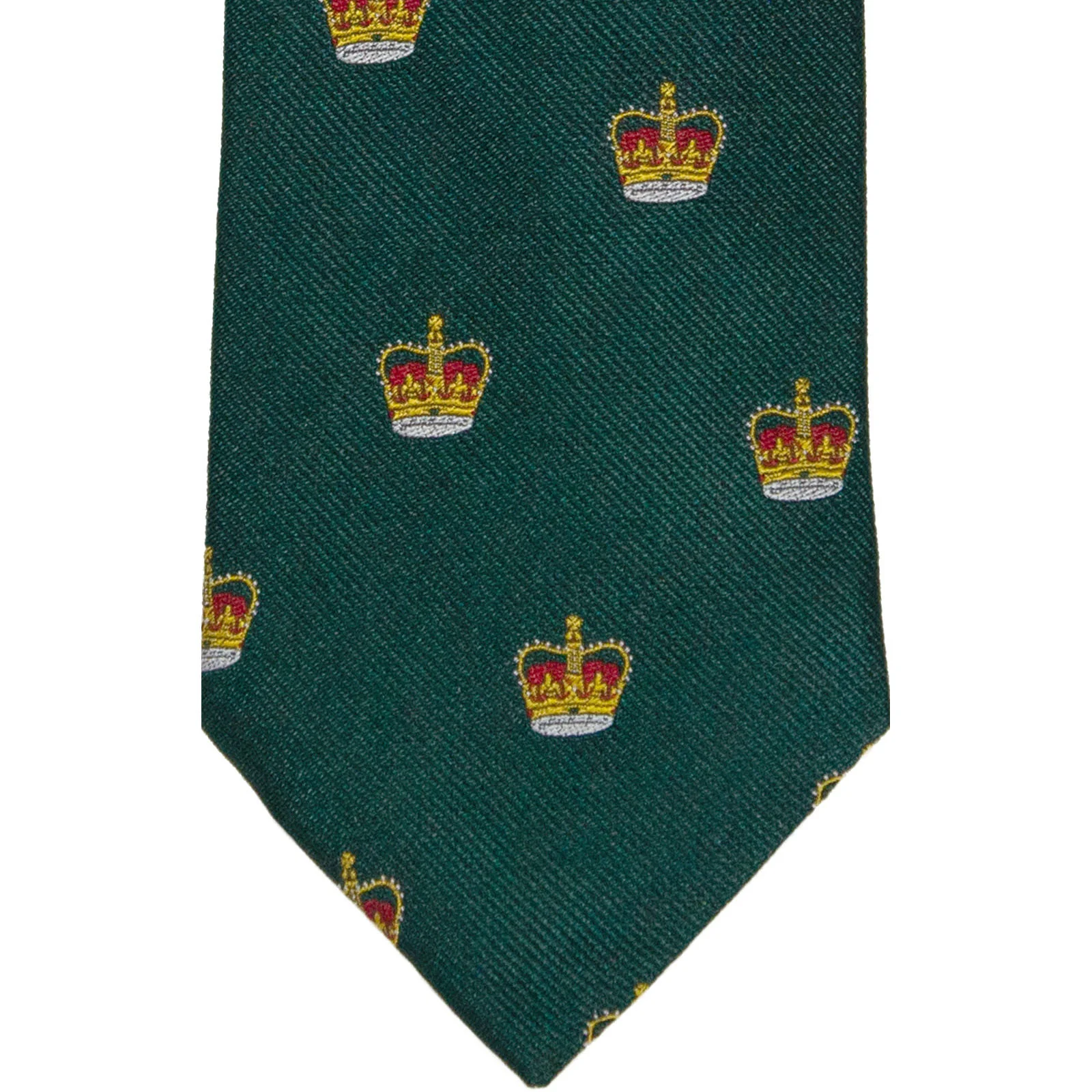 Herring Crown Tie in green