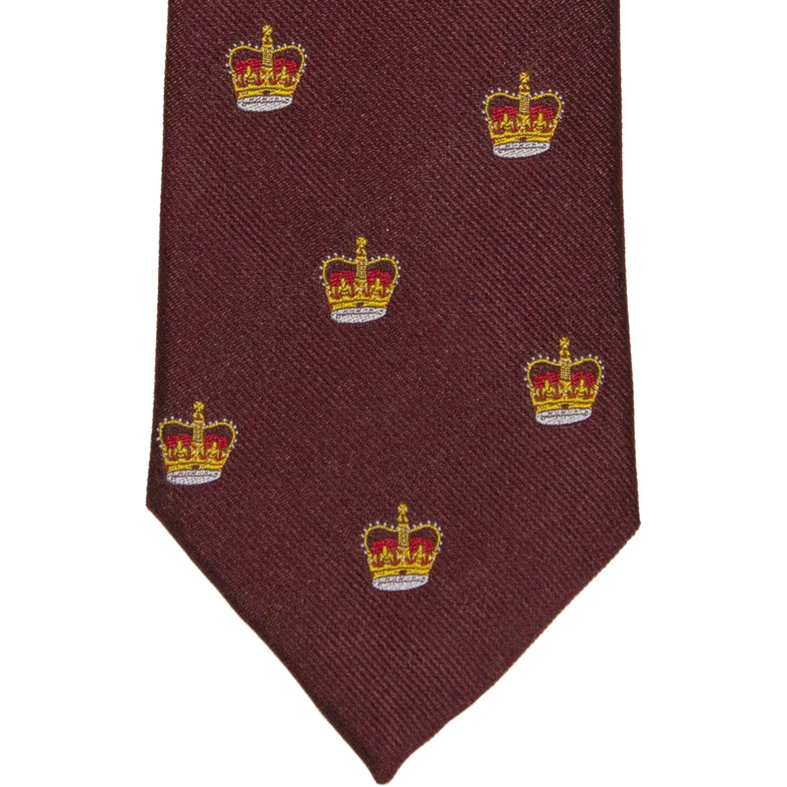 Herring Crown Tie in wine