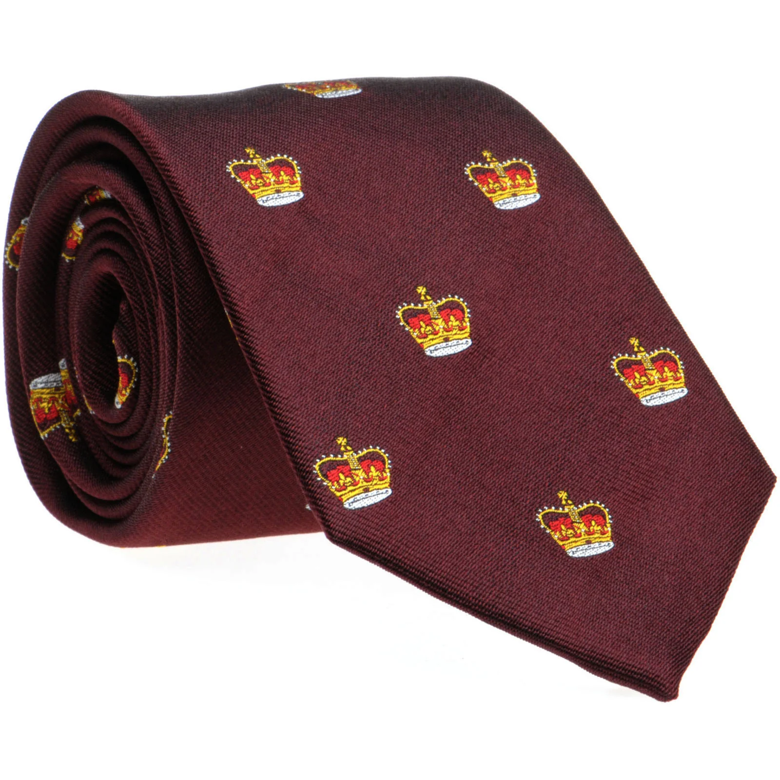 Herring Crown Tie in wine - Image 2