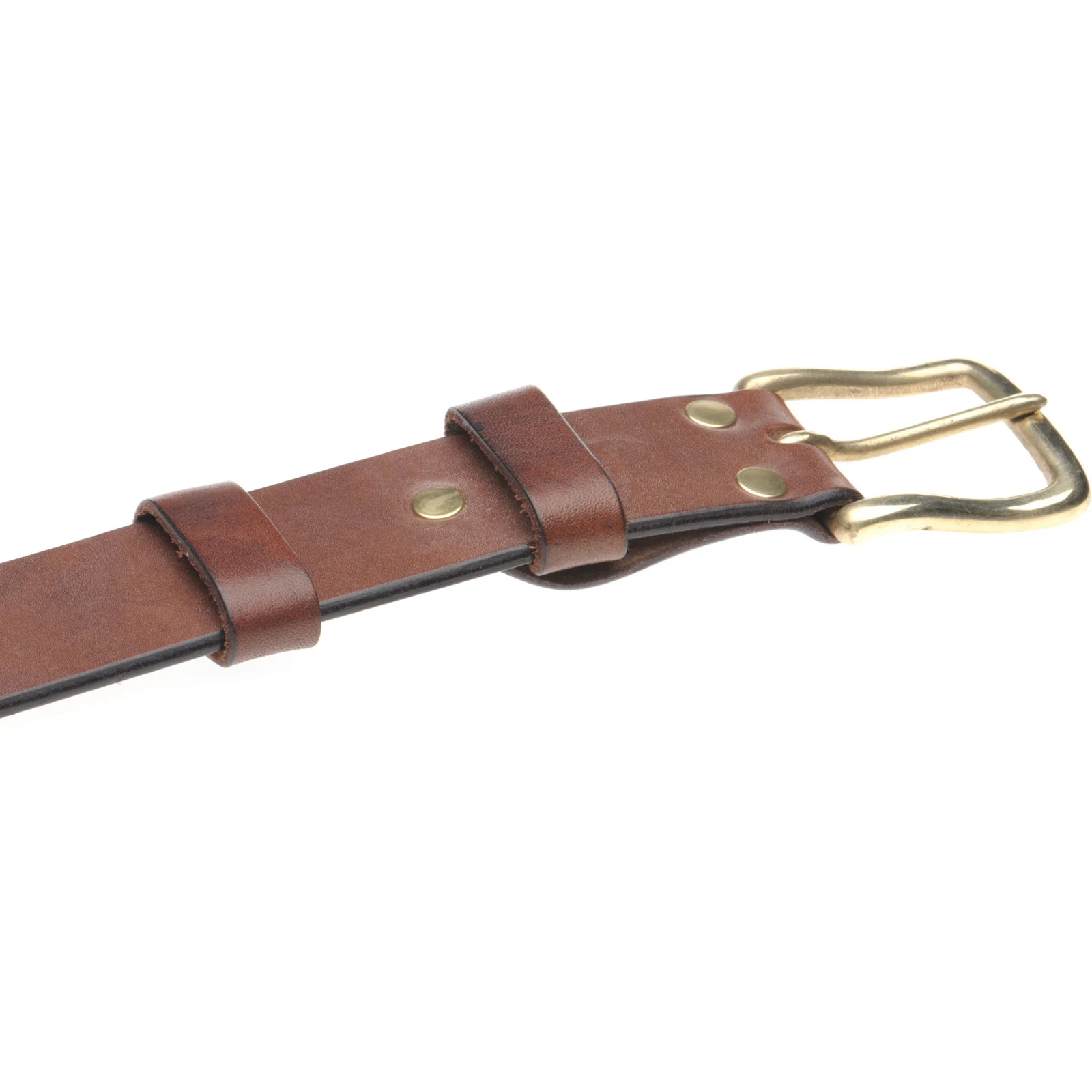 Herring Dartington Belt in brown oak bark - Image 3