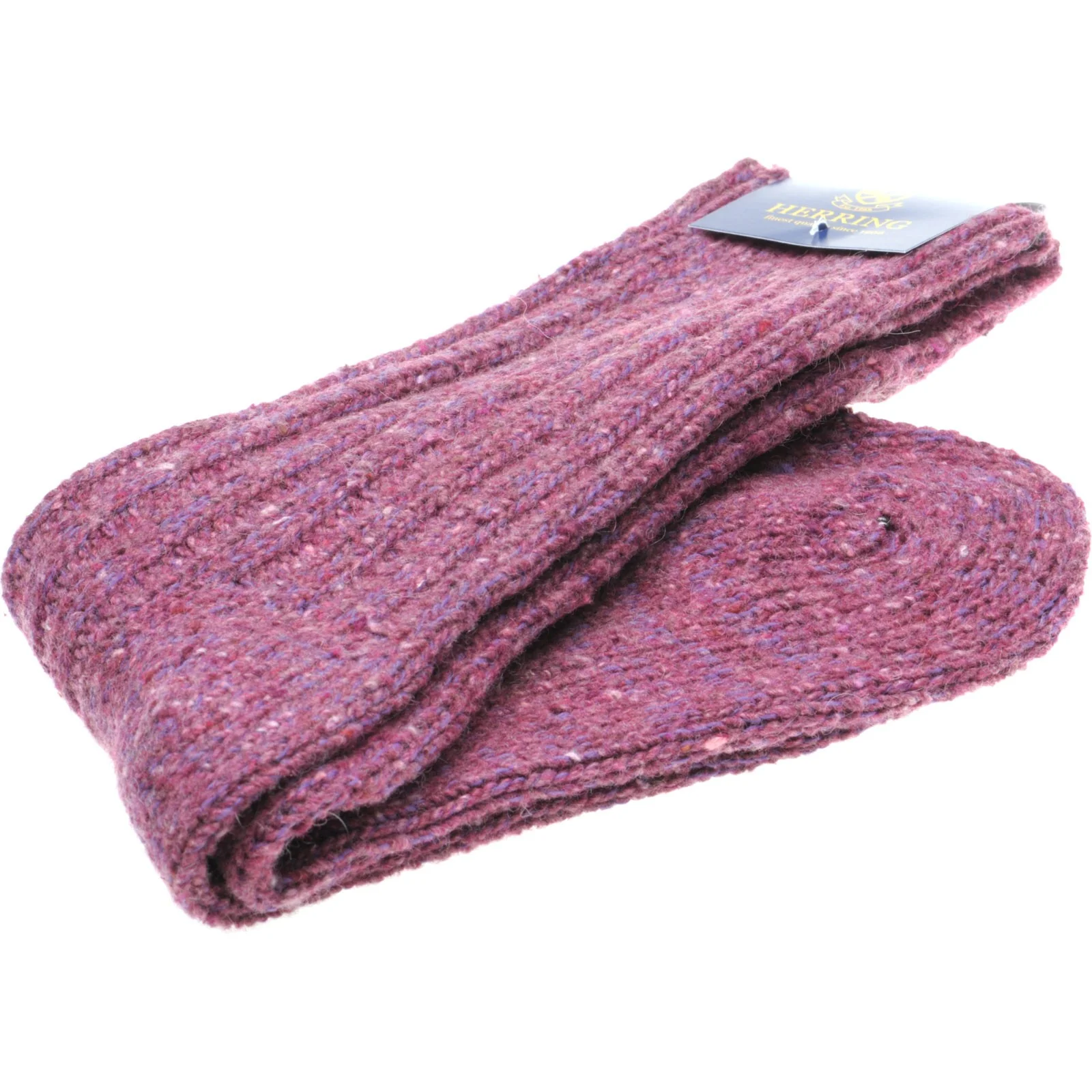 Herring Donegal Wool Sock in heather