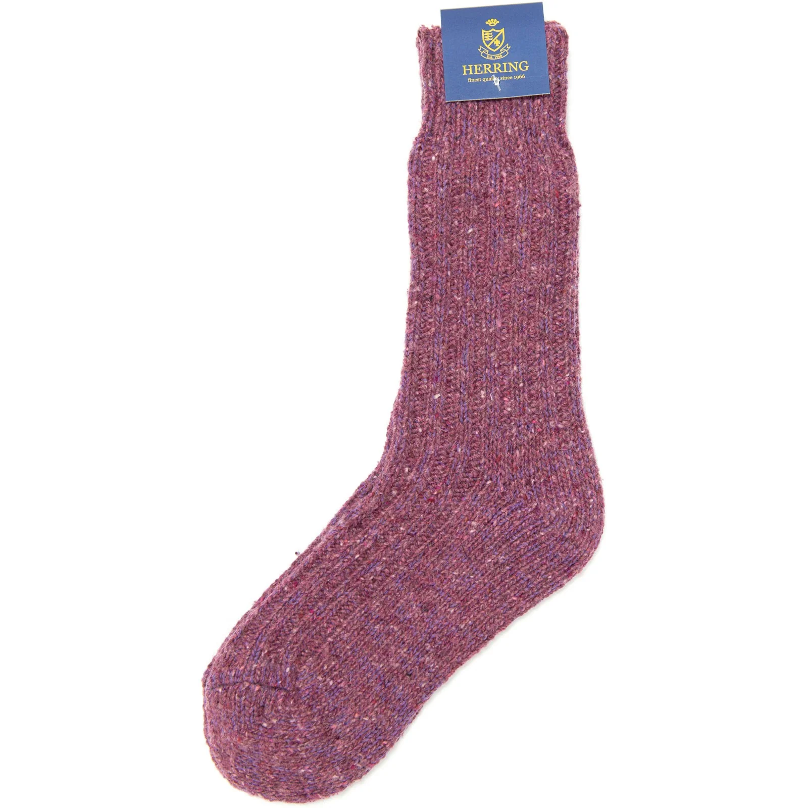 Herring Donegal Wool Sock in heather - Image 2
