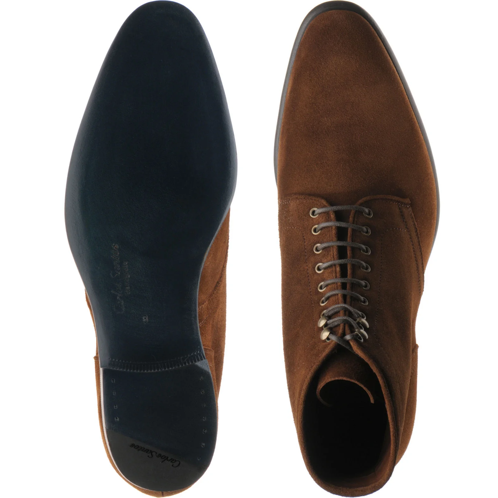 Herring Ferny mens boots in snuff suede - Image 3