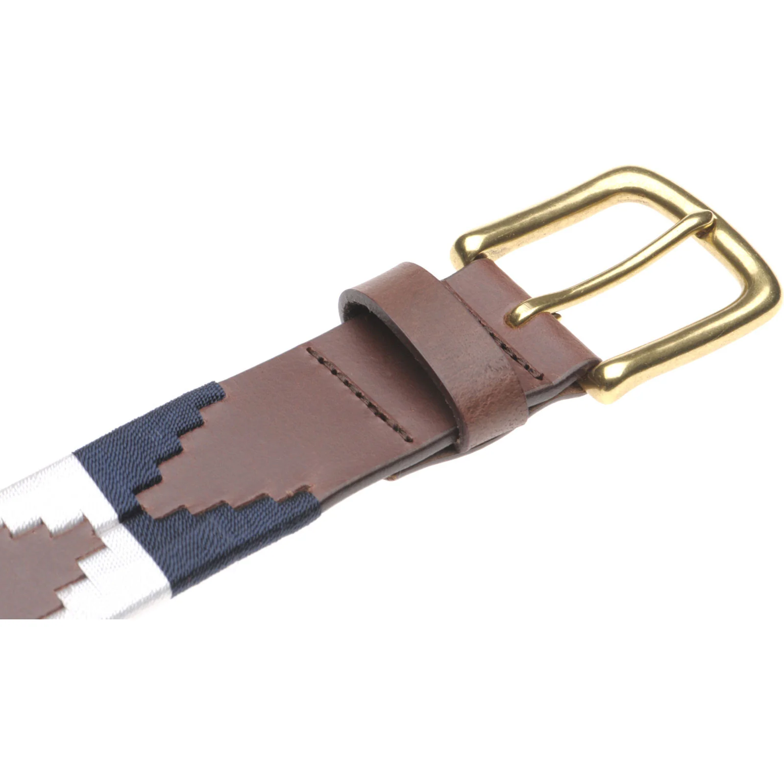 Herring Gaucho Belt in whitenavy - Image 4