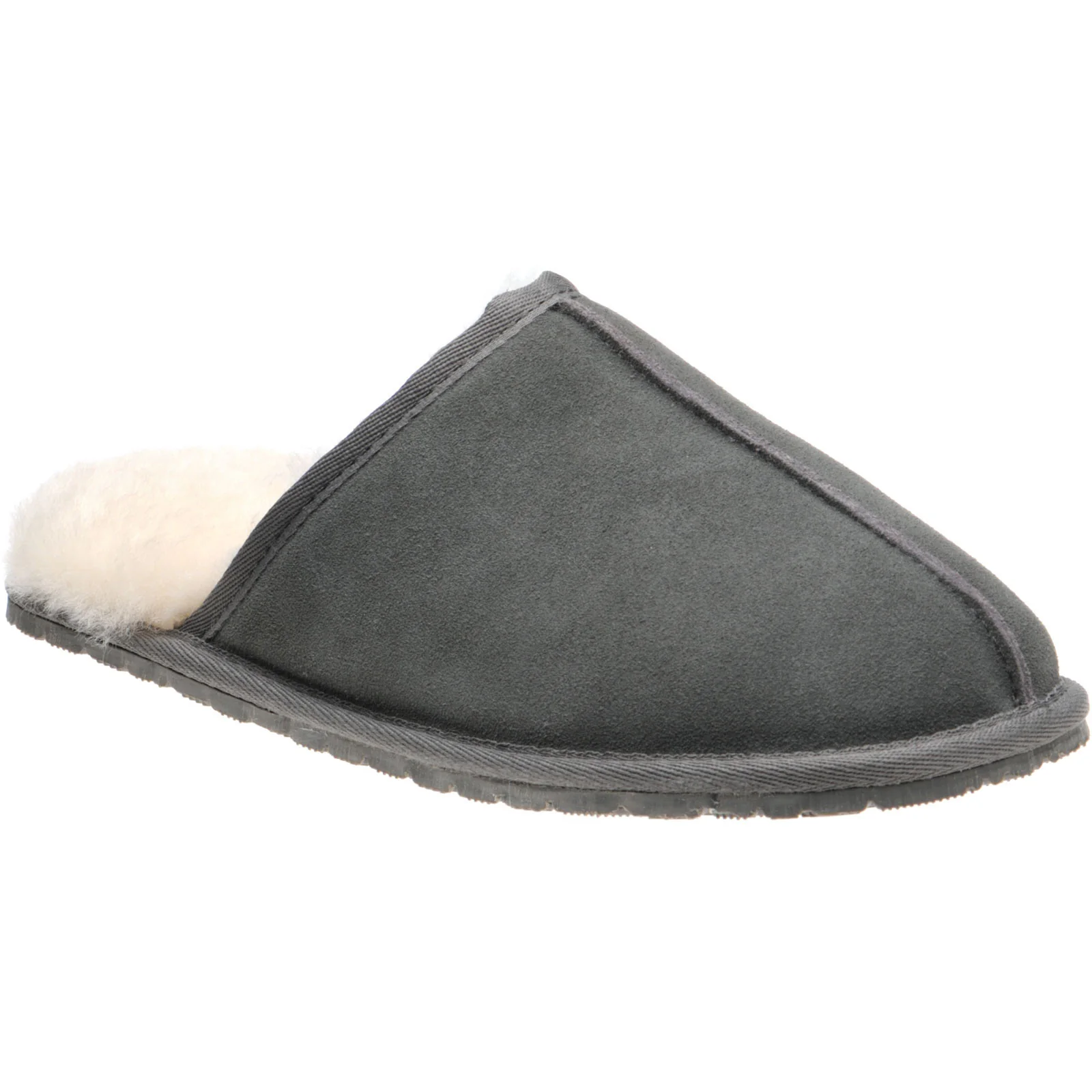 Herring Glen rubber-soled slippers in grey