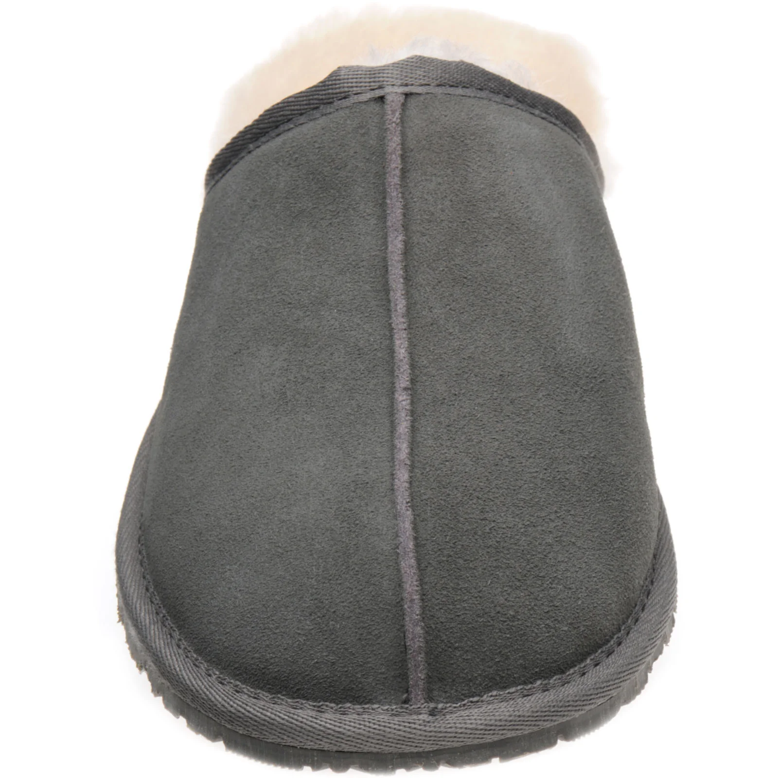 Herring Glen rubber-soled slippers in grey - Image 2