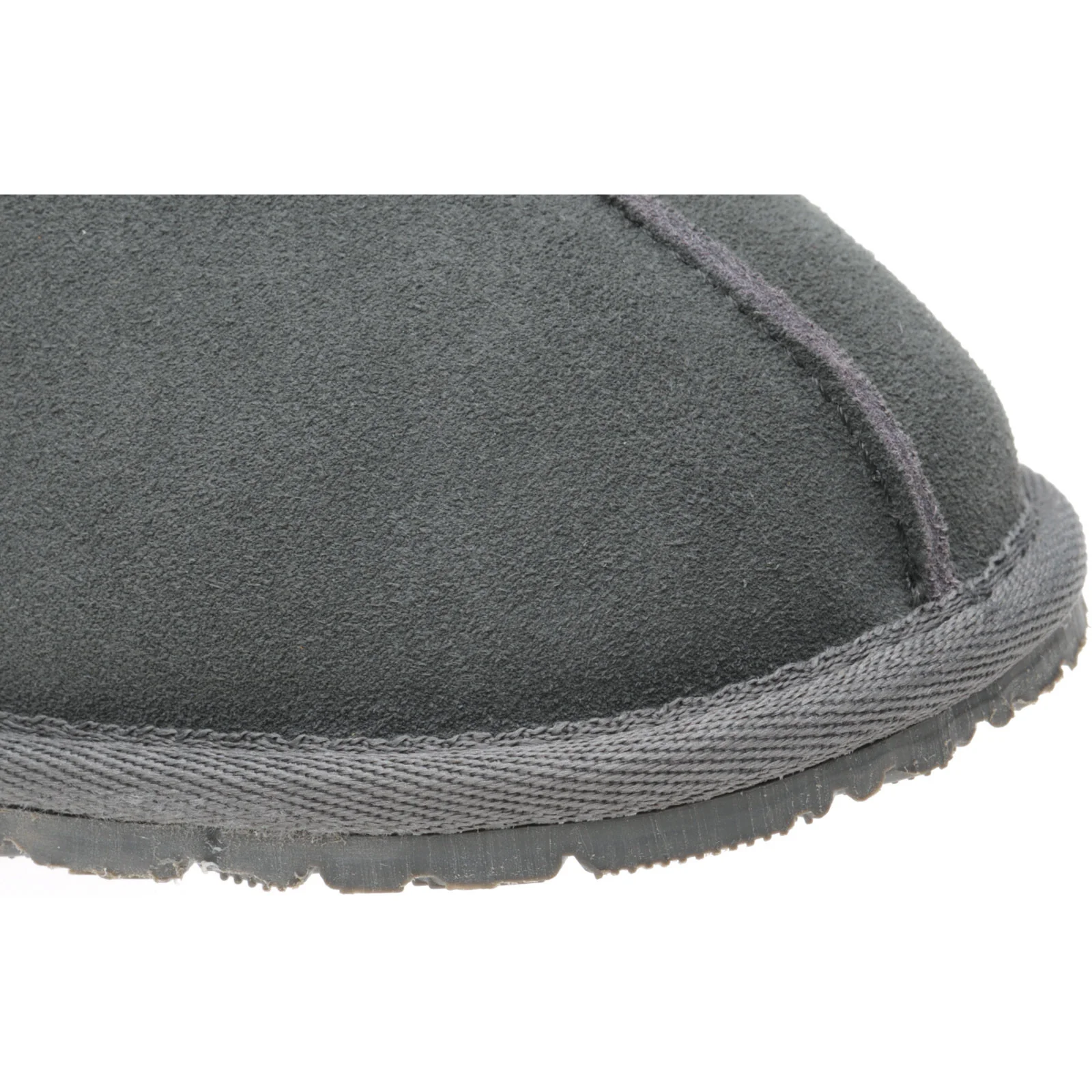 Herring Glen rubber-soled slippers in grey - Image 5