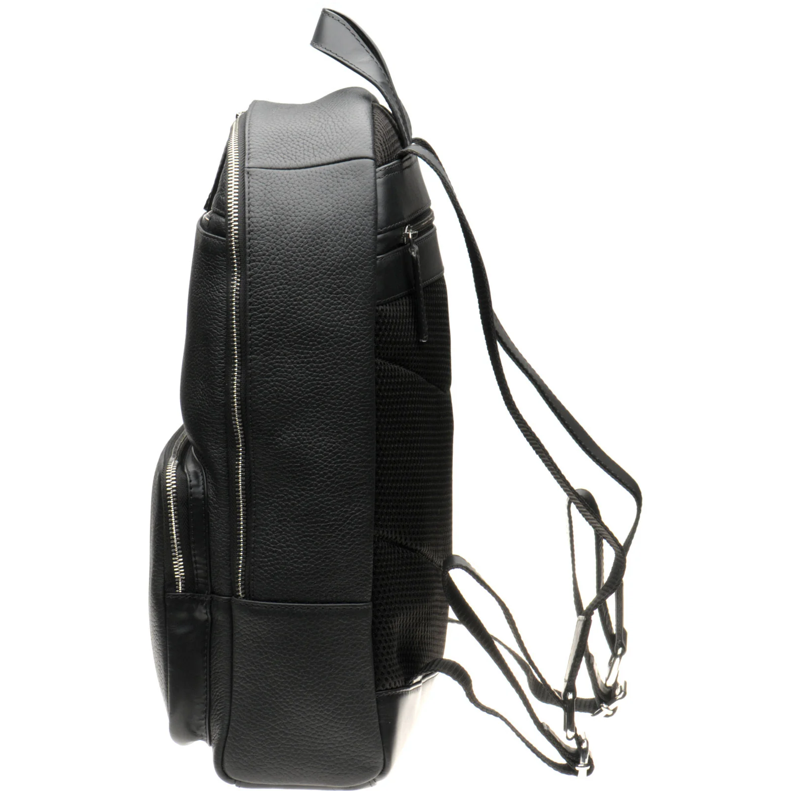 Herring Grantley Backpack in black grain - Image 2