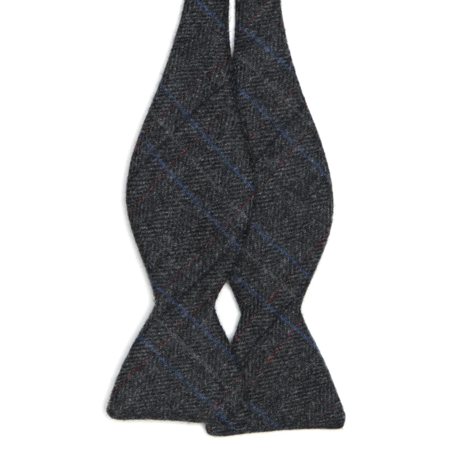 Herring Herring Tweed Bow Tie in charcoal grey