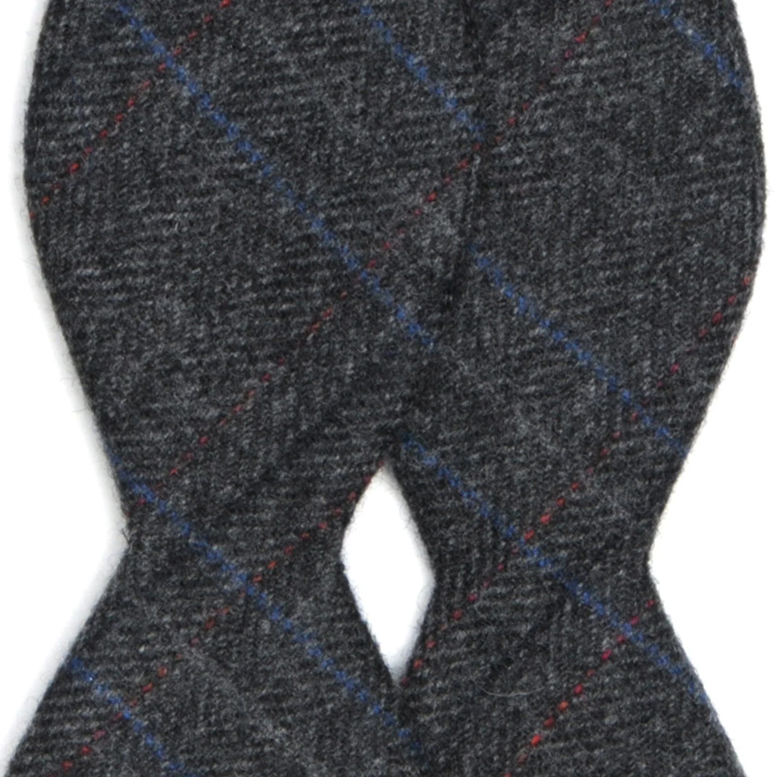Herring Herring Tweed Bow Tie in charcoal grey - Image 2