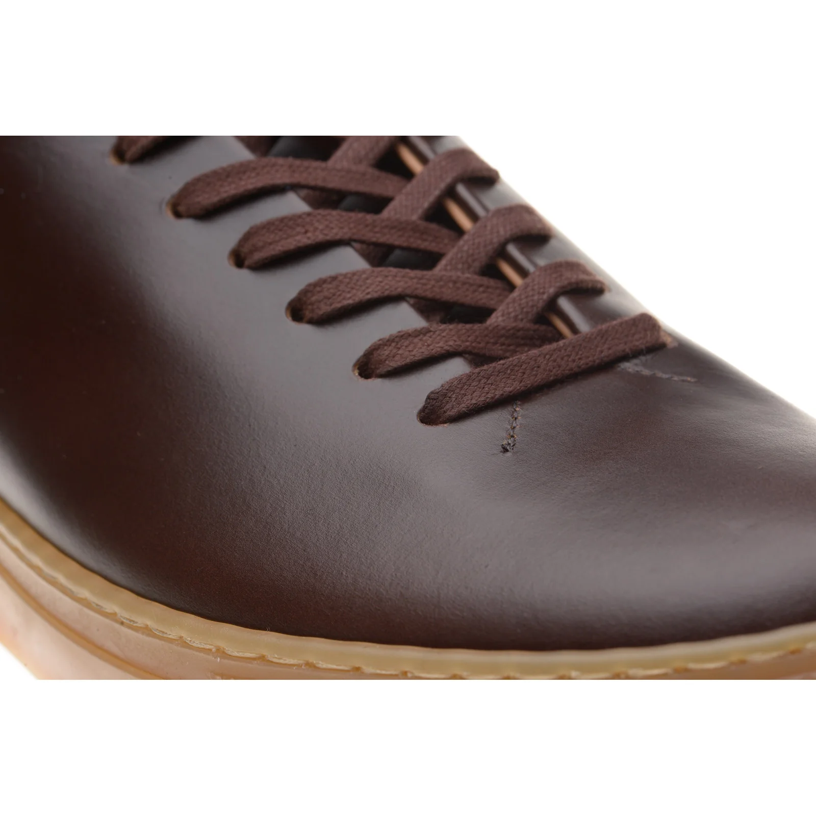 Herring Huxley mens rubber-soled in dark brown - Image 5
