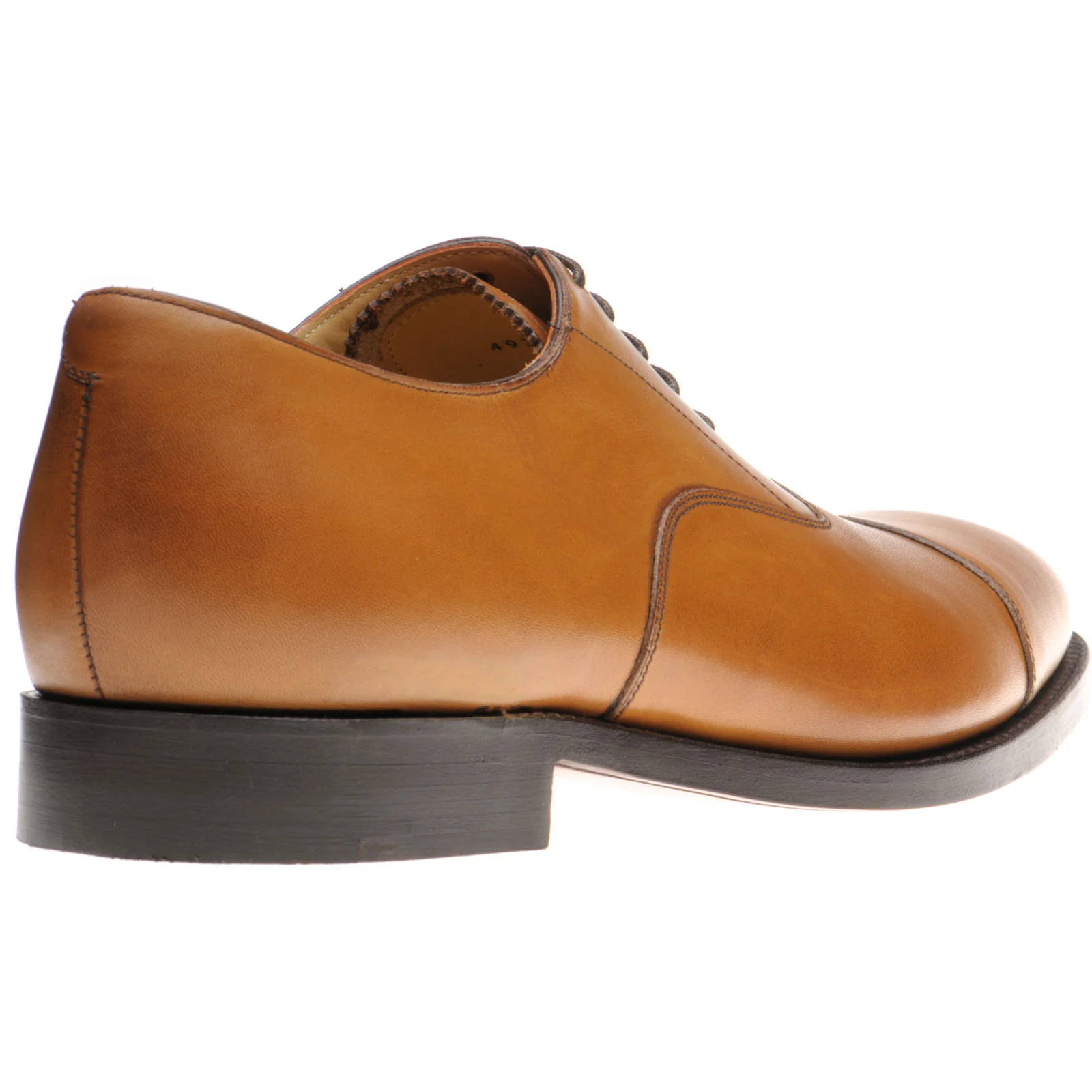 Herring Knightsbridge (Oxford) mens Oxfords in chestnut burnished calf - Image 4
