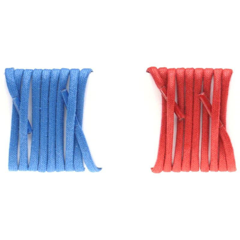 Herring Laces 80cm Twin Pack in red and blue - Image 3