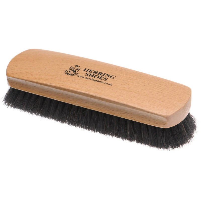 Herring Large Shoe Brush in dark bristles
