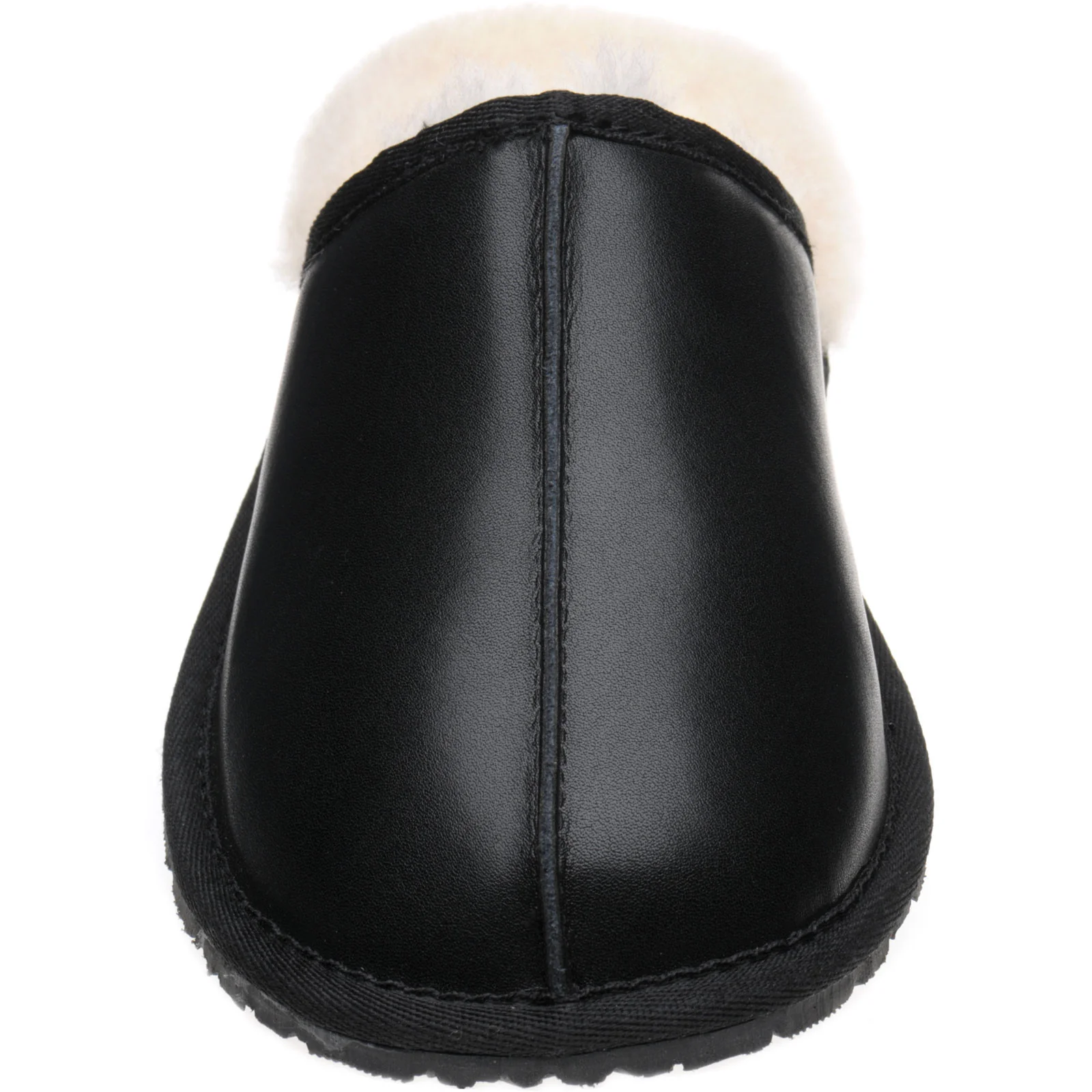 Herring Logan rubber-soled slippers in black - Image 2