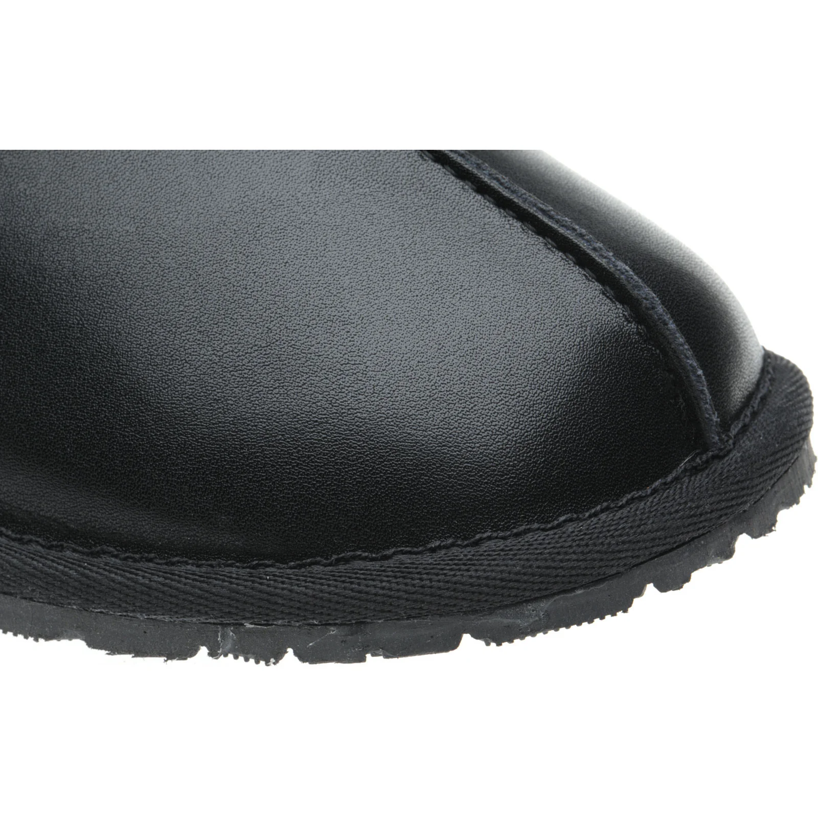 Herring Logan rubber-soled slippers in black - Image 5