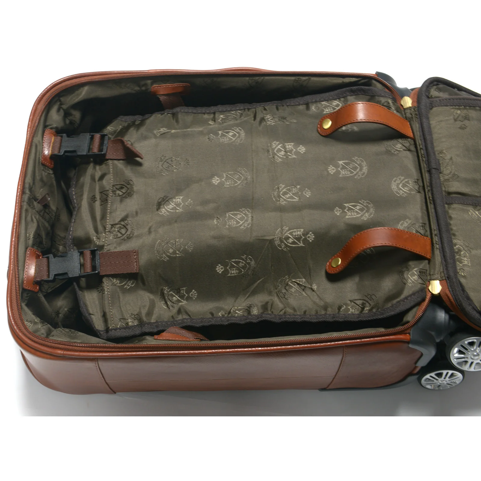 Herring Lucknam Wheeled Case in dark chestnut - Image 4