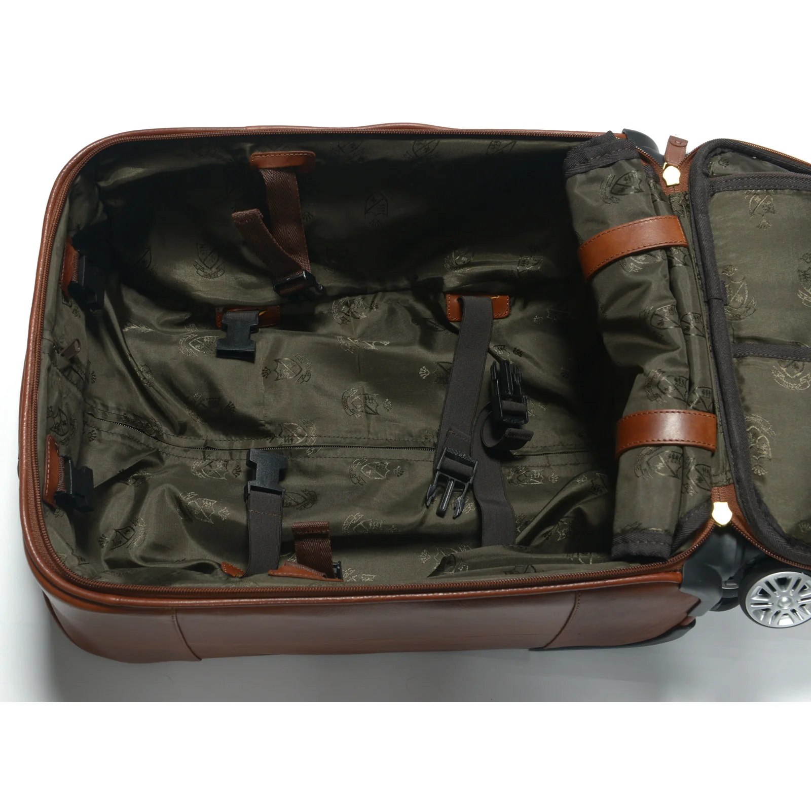 Herring Lucknam Wheeled Case in dark chestnut - Image 5
