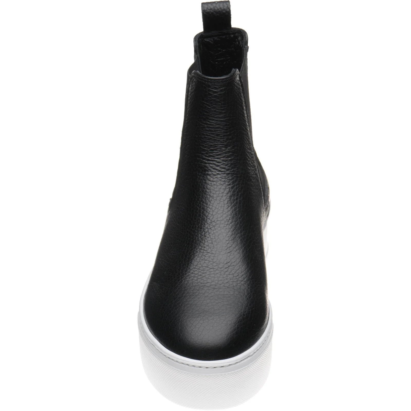 Herring Maggiore ladies rubber-soled Chelsea boots in black grain - Image 2