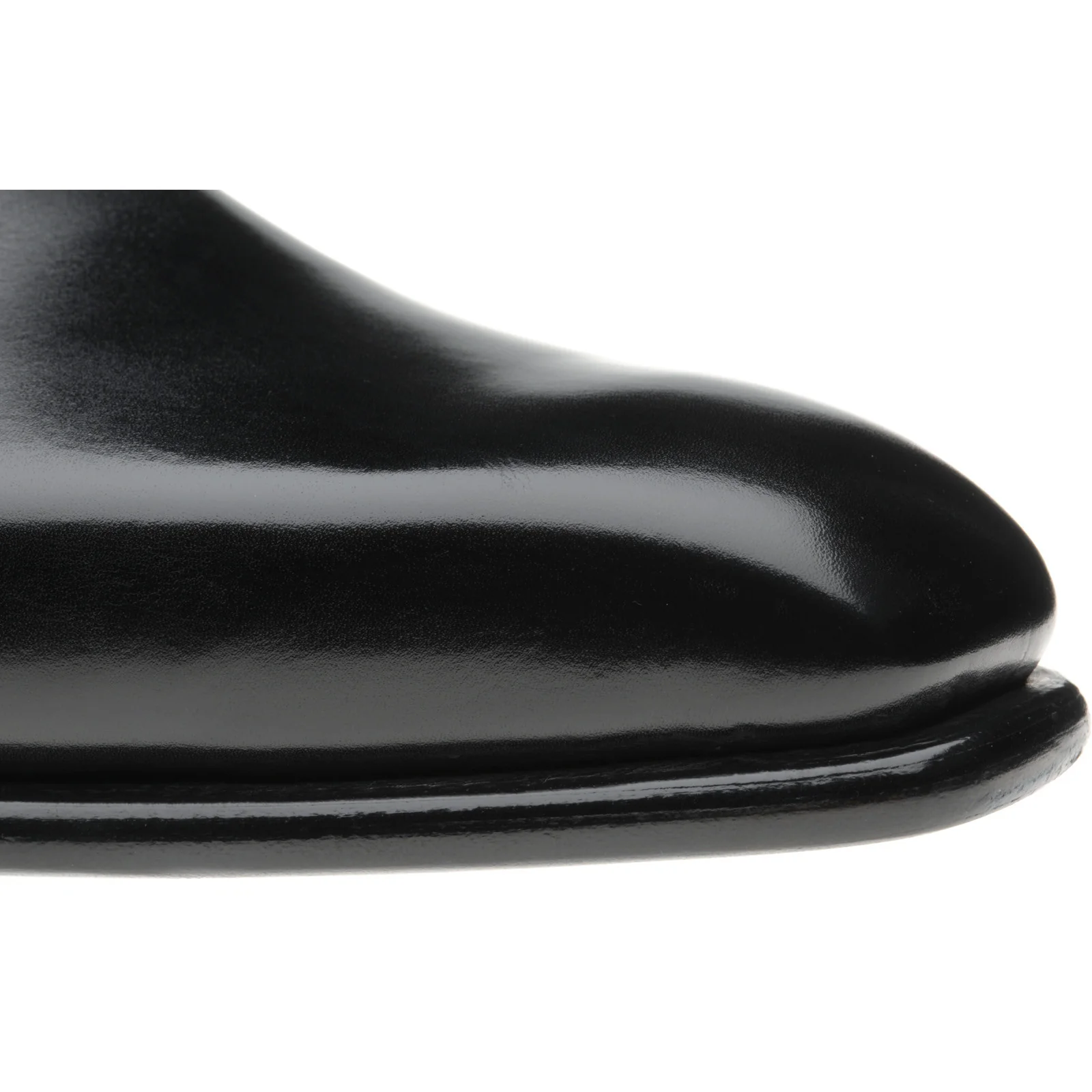 Herring Malborough mens Derby shoes in black calf - Image 5