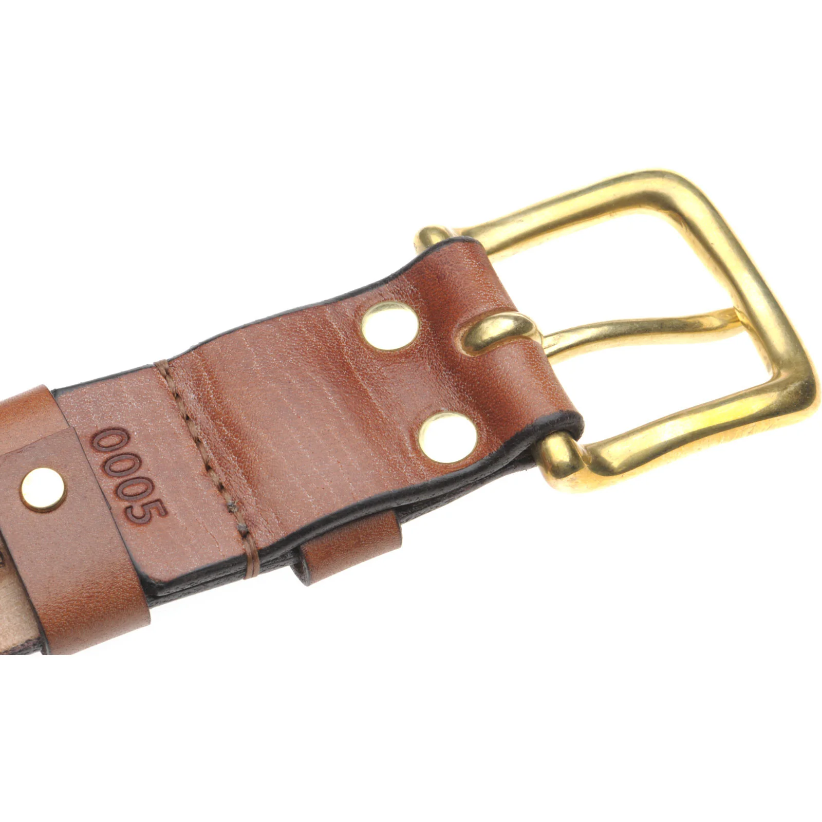 Herring Oak Bark Devon Belt in brown - Image 4