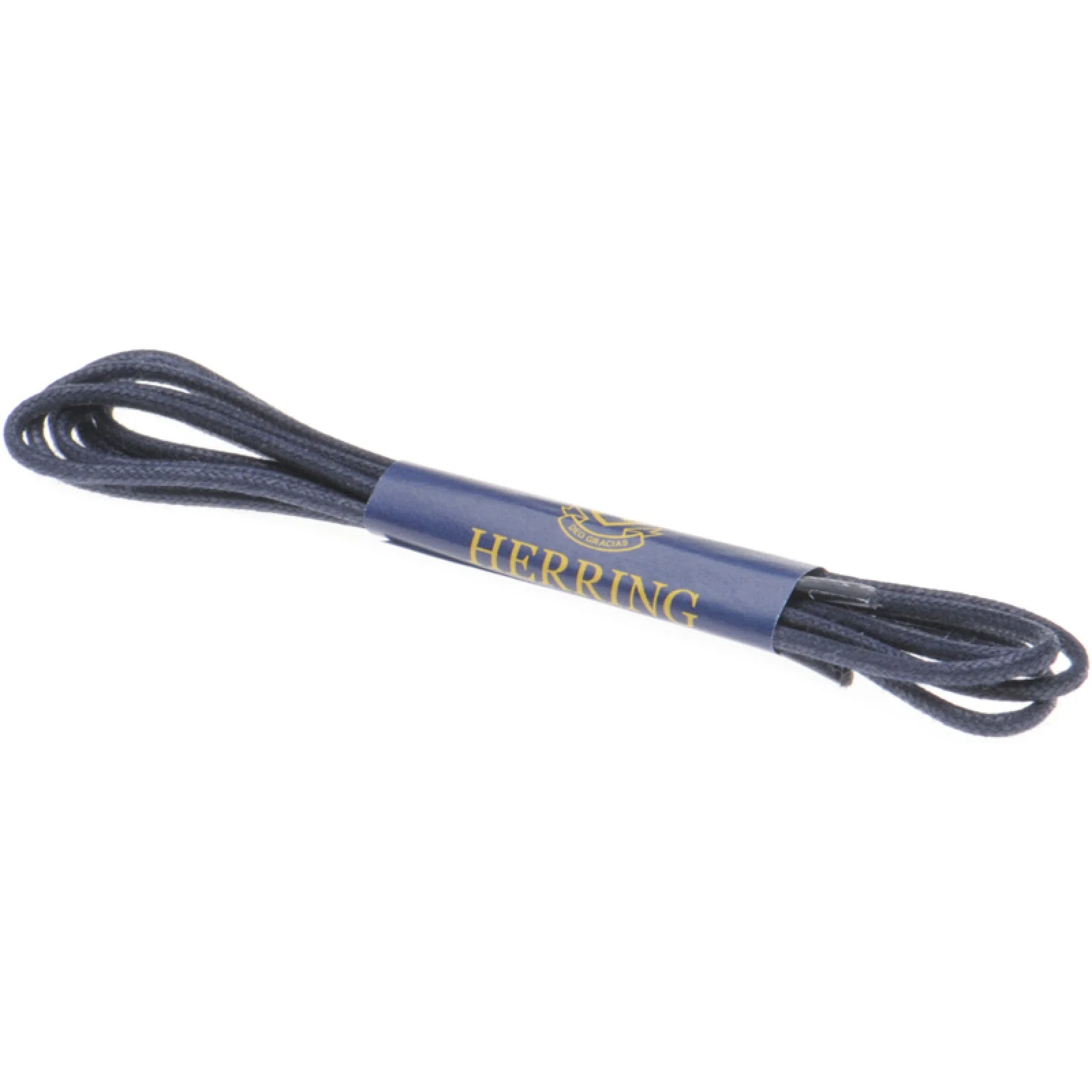 Herring Plain Laces 80cm Twin Pack in denim