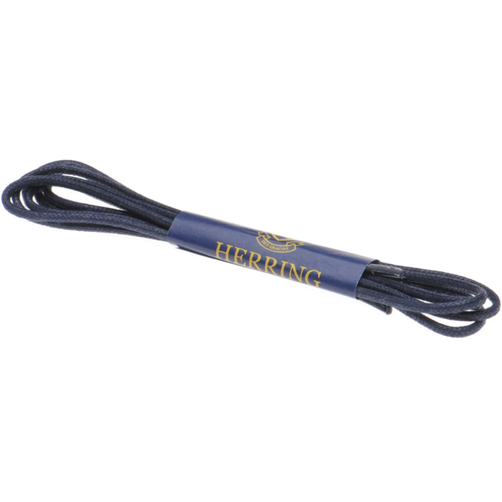 Herring Plain Laces 80cm Twin Pack in navy