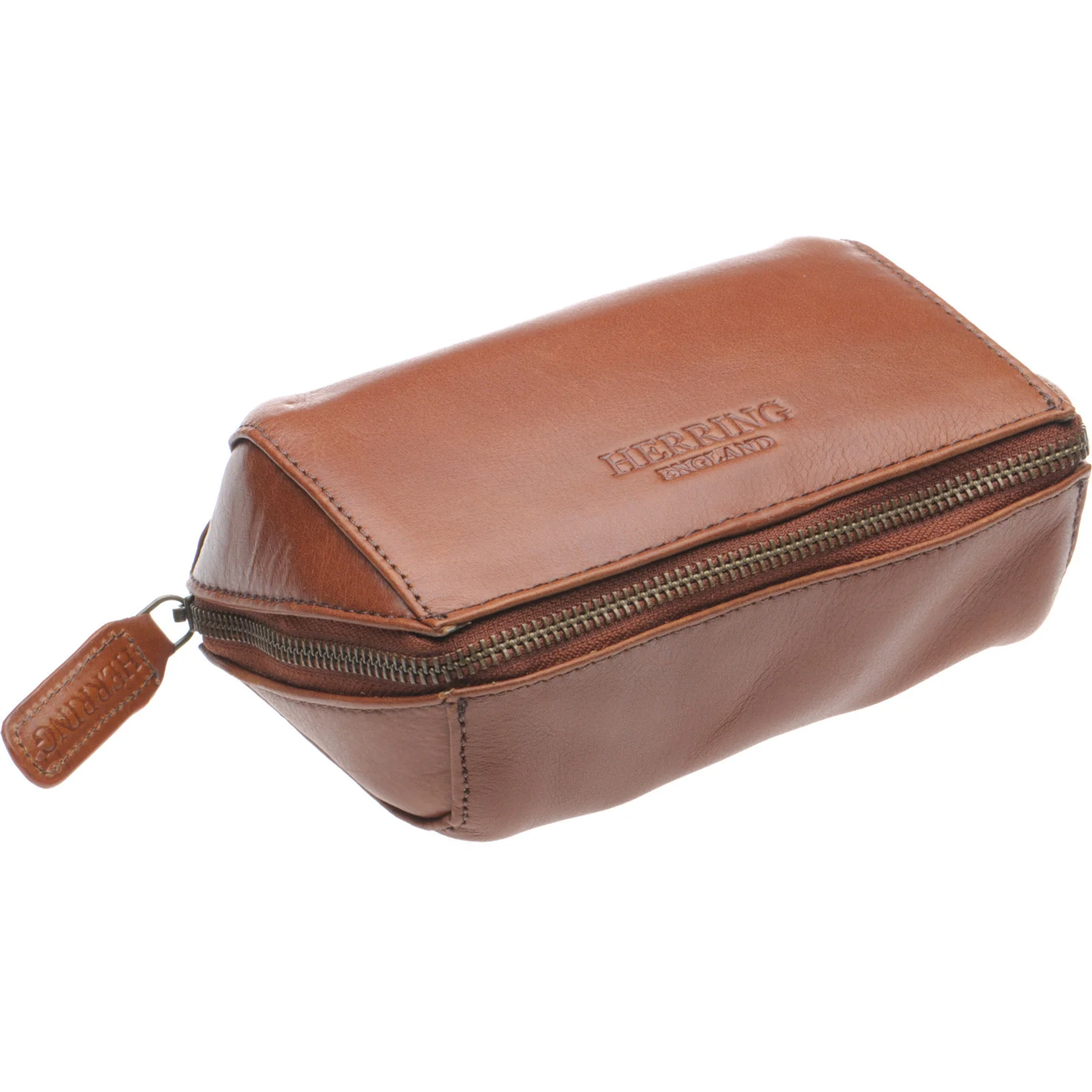 Herring Rhinefield Shoe Care Kit in chestnut calf - Image 3