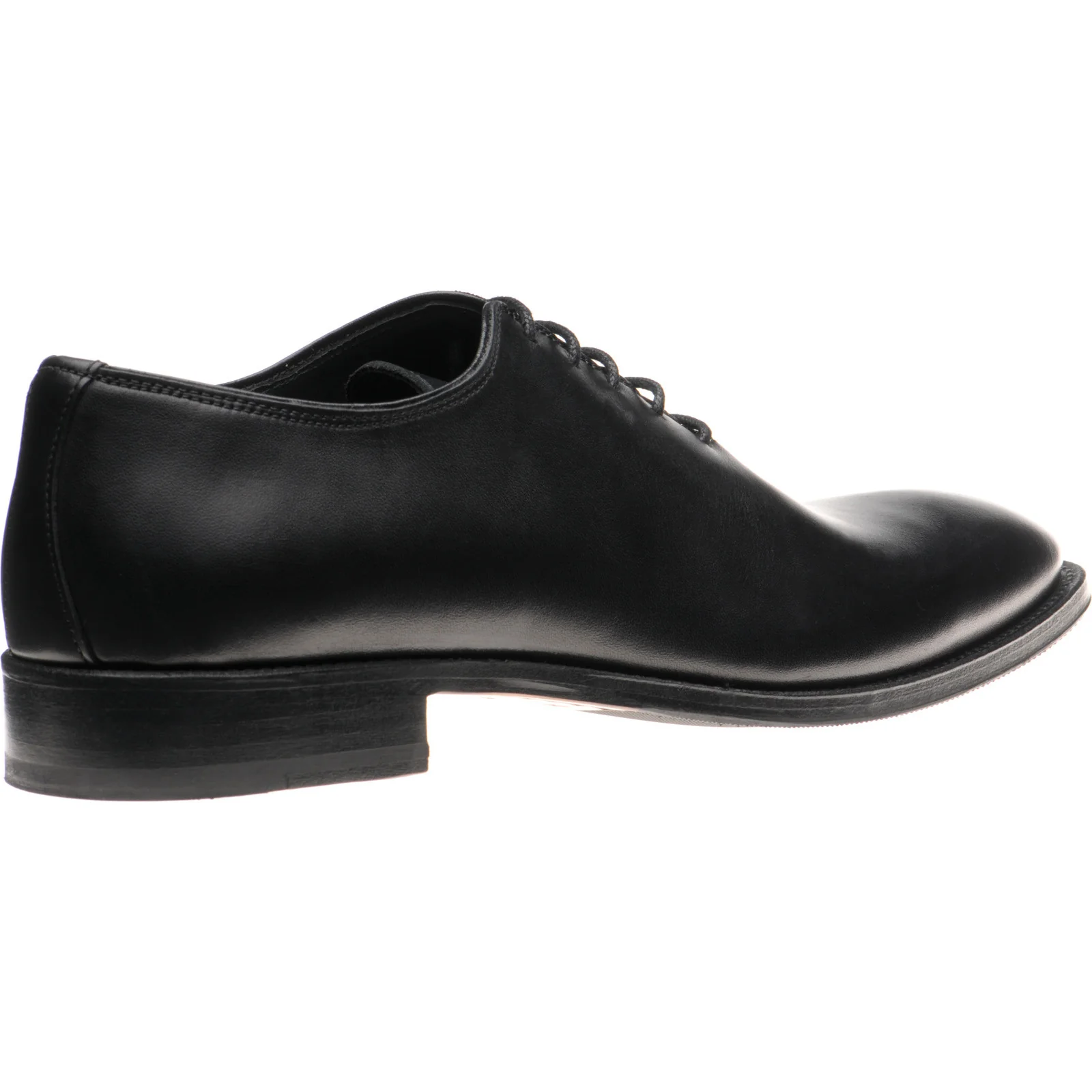 Herring Shrewsbury mens hybrid-soled Oxfords in black calf - Image 4