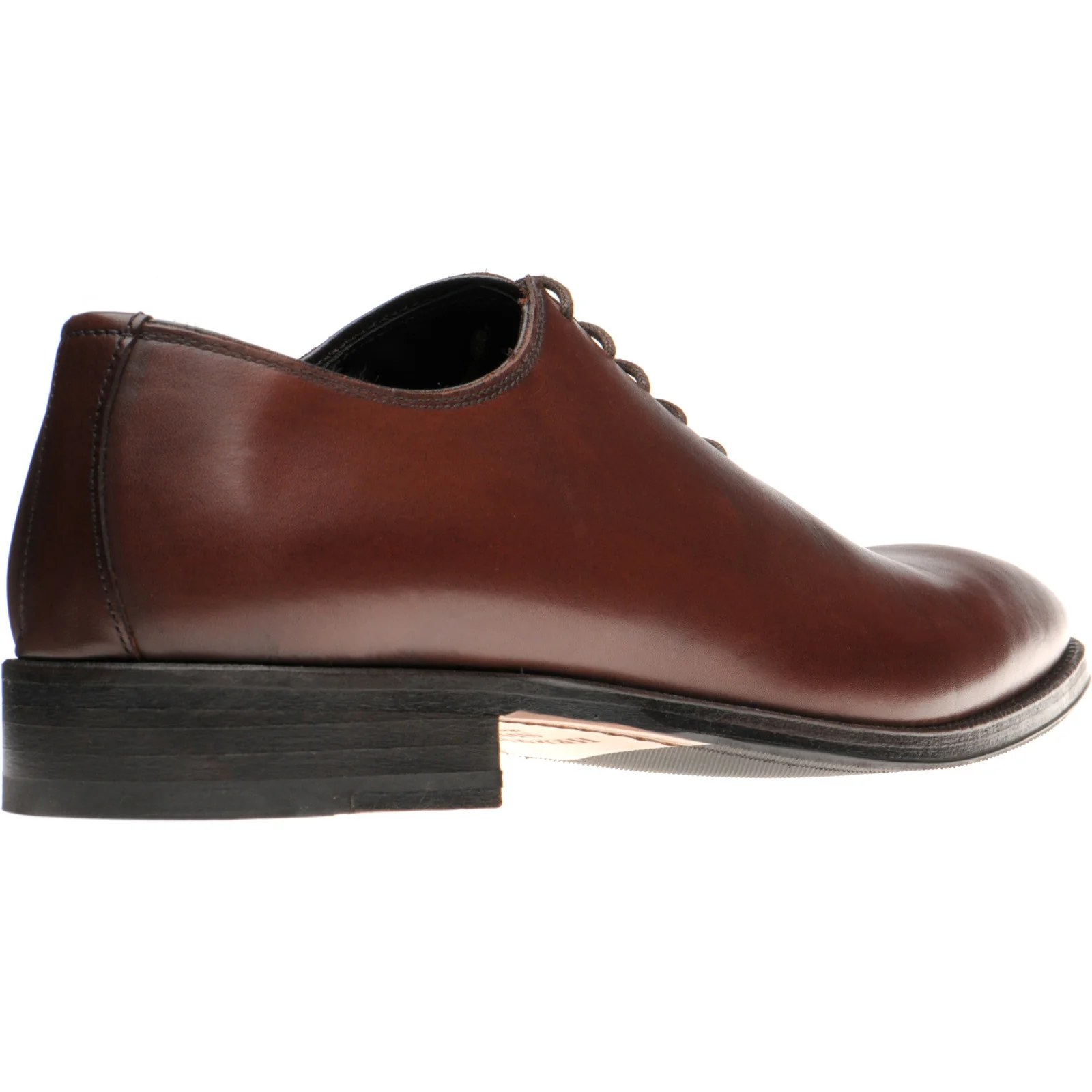 Herring Shrewsbury mens hybrid-soled Oxfords in dark brown calf (second) - Image 4