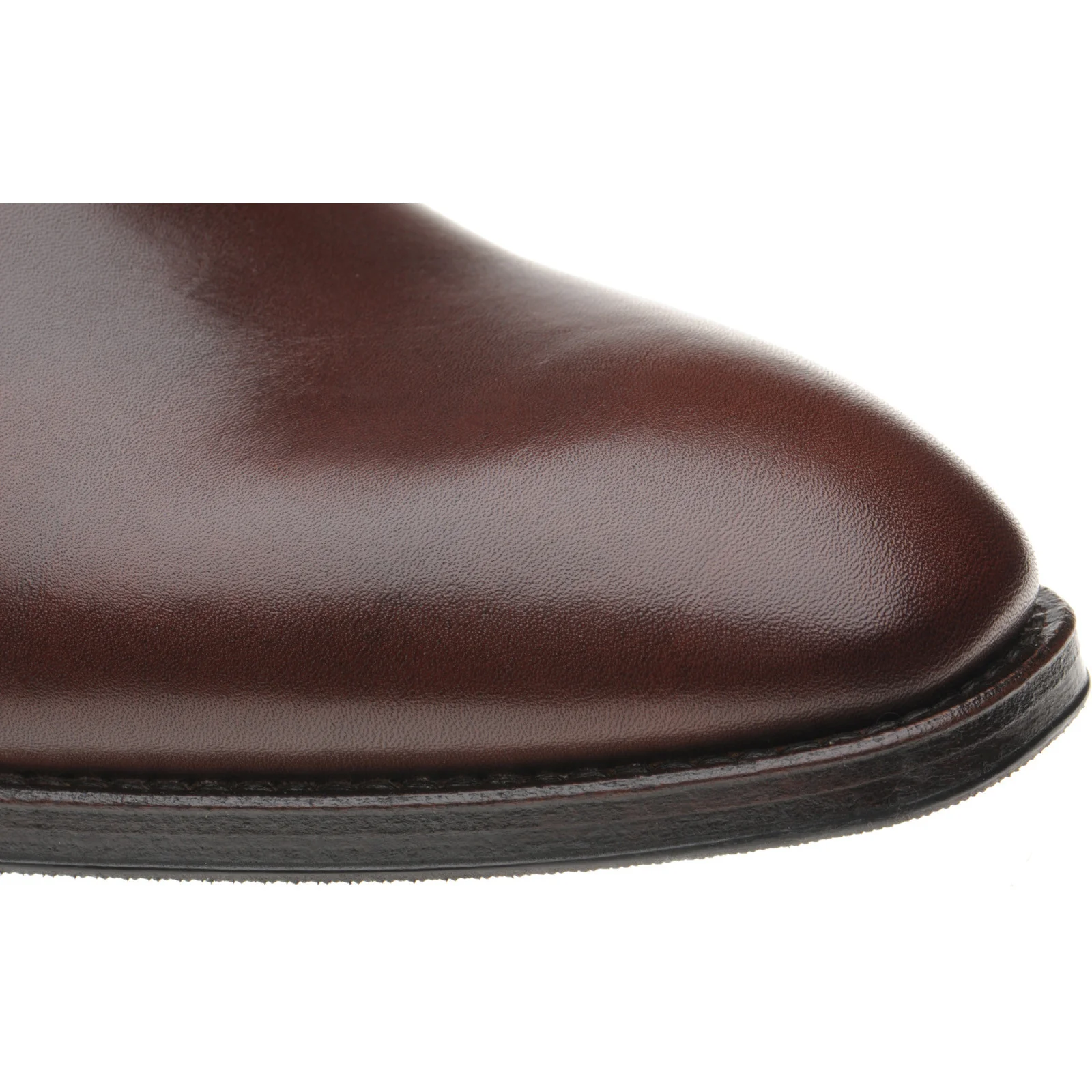Herring Shrewsbury mens hybrid-soled Oxfords in dark brown calf (second) - Image 5