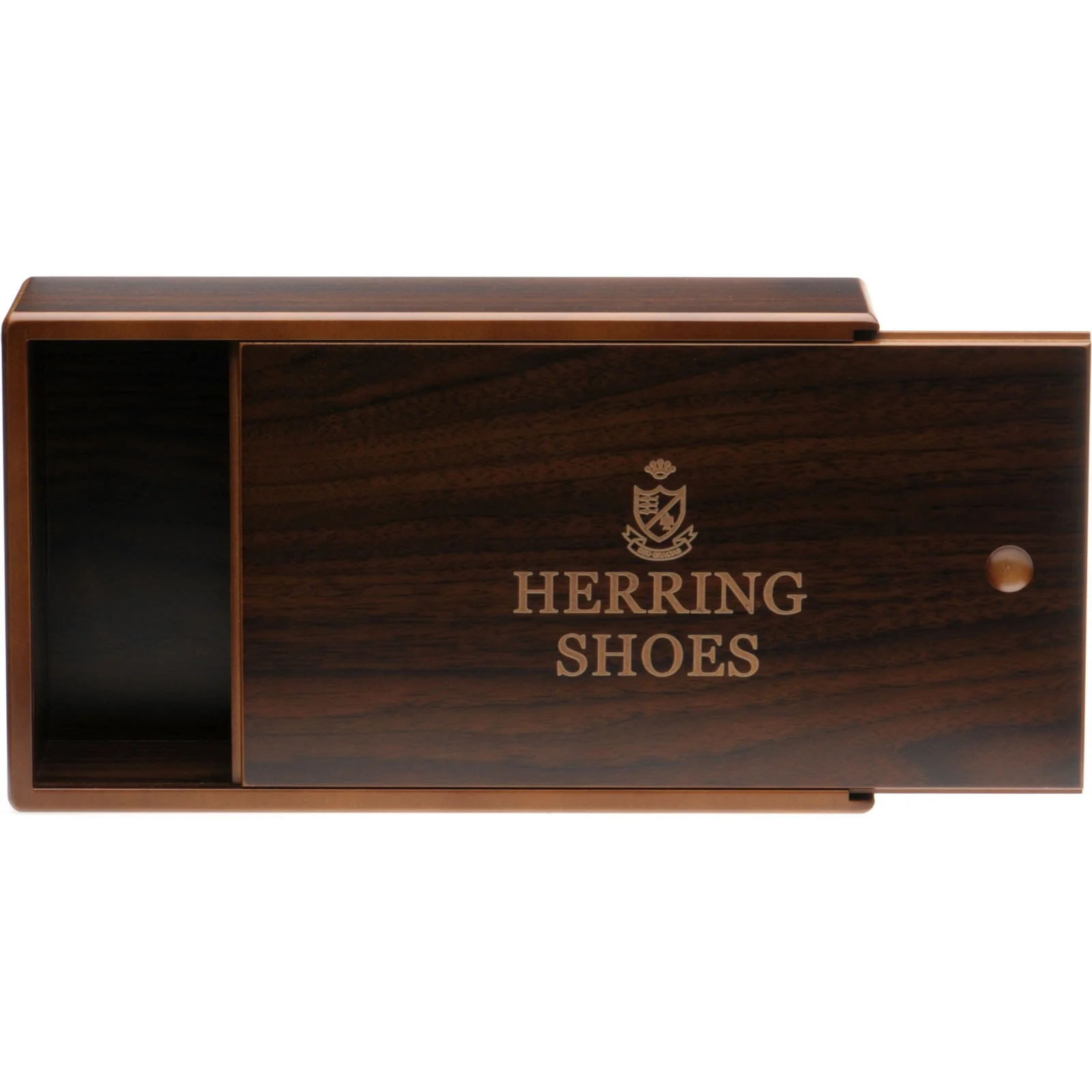 Herring Small Valet Box (Empty) in dark wood - Image 2