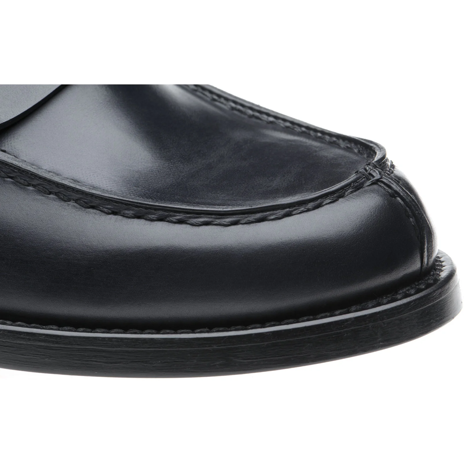 Herring Sophia ladies hybrid-soled loafers in navy calf - Image 5