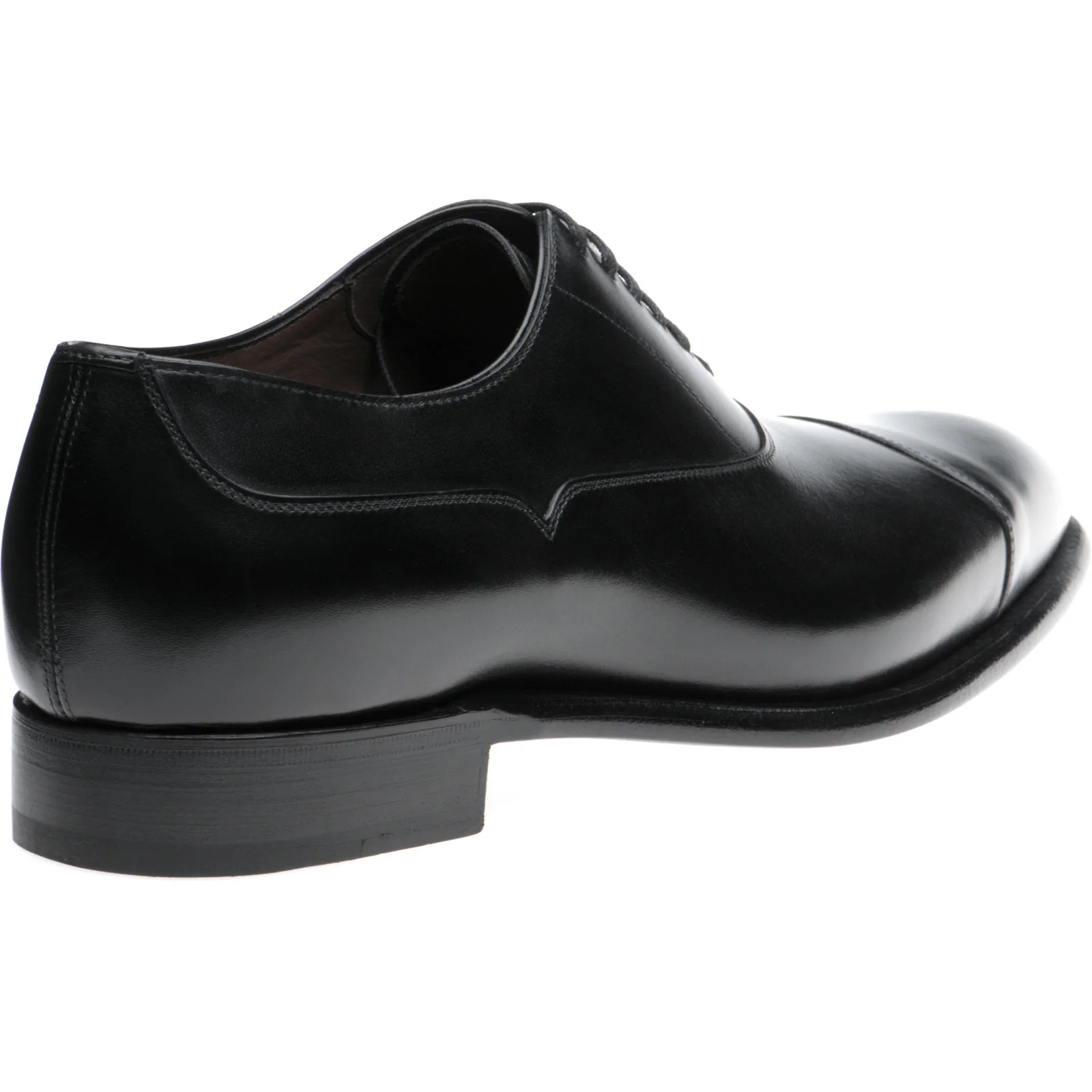 Herring Sussex mens Oxfords in black calf - Image 4