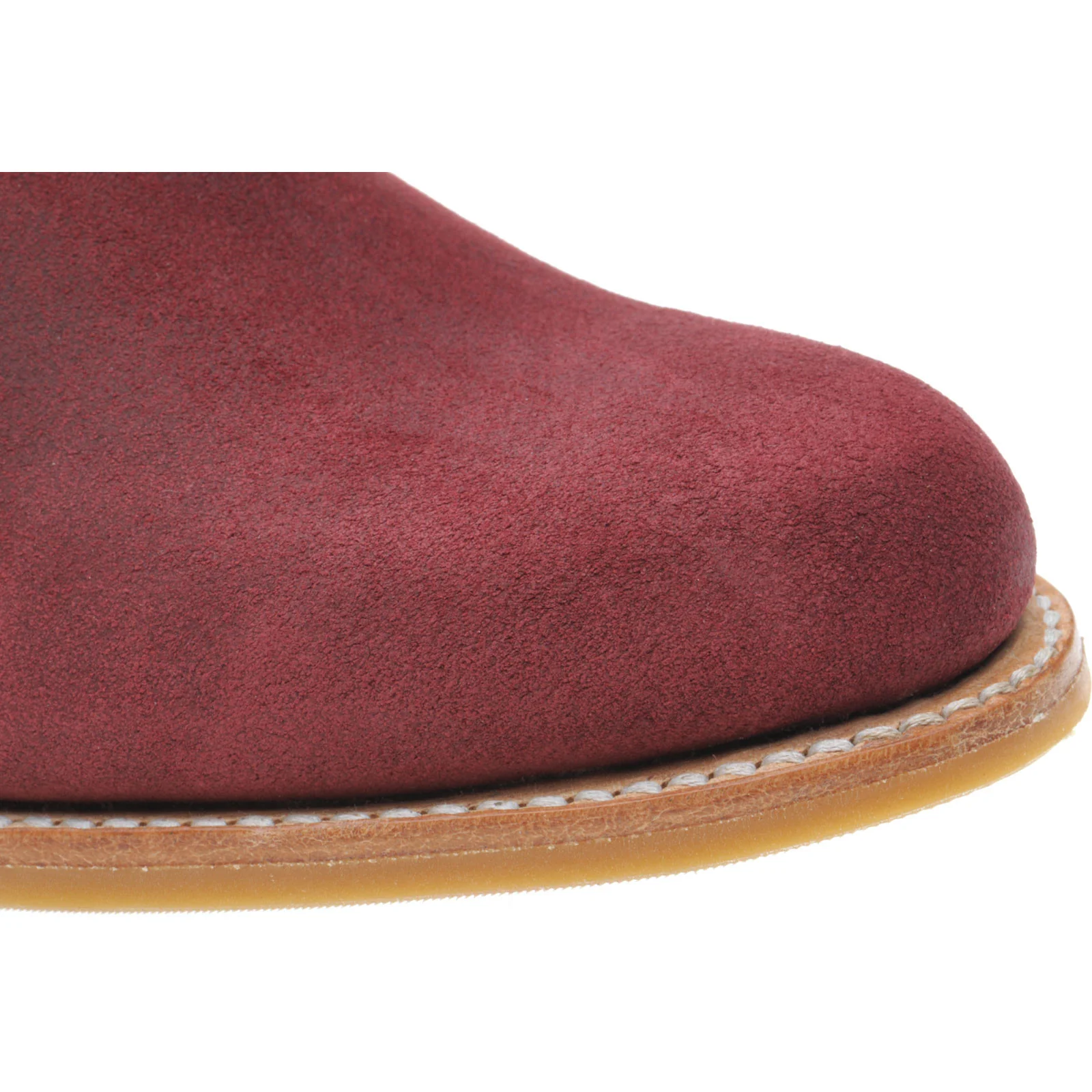 Herring Tamara Ladies ladies rubber-soled Chelsea boots in plum suede - Image 5
